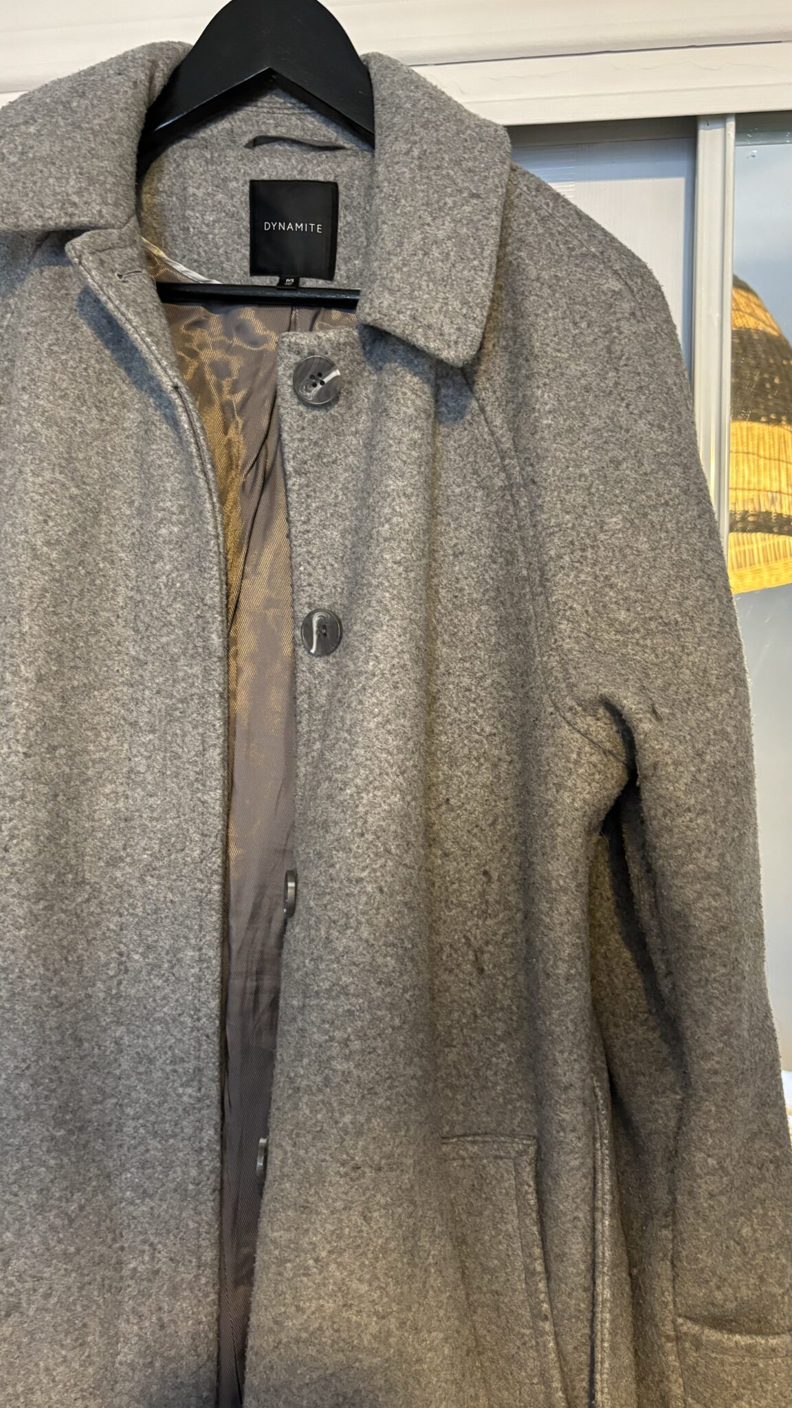 Image for Manteau en feutre gris