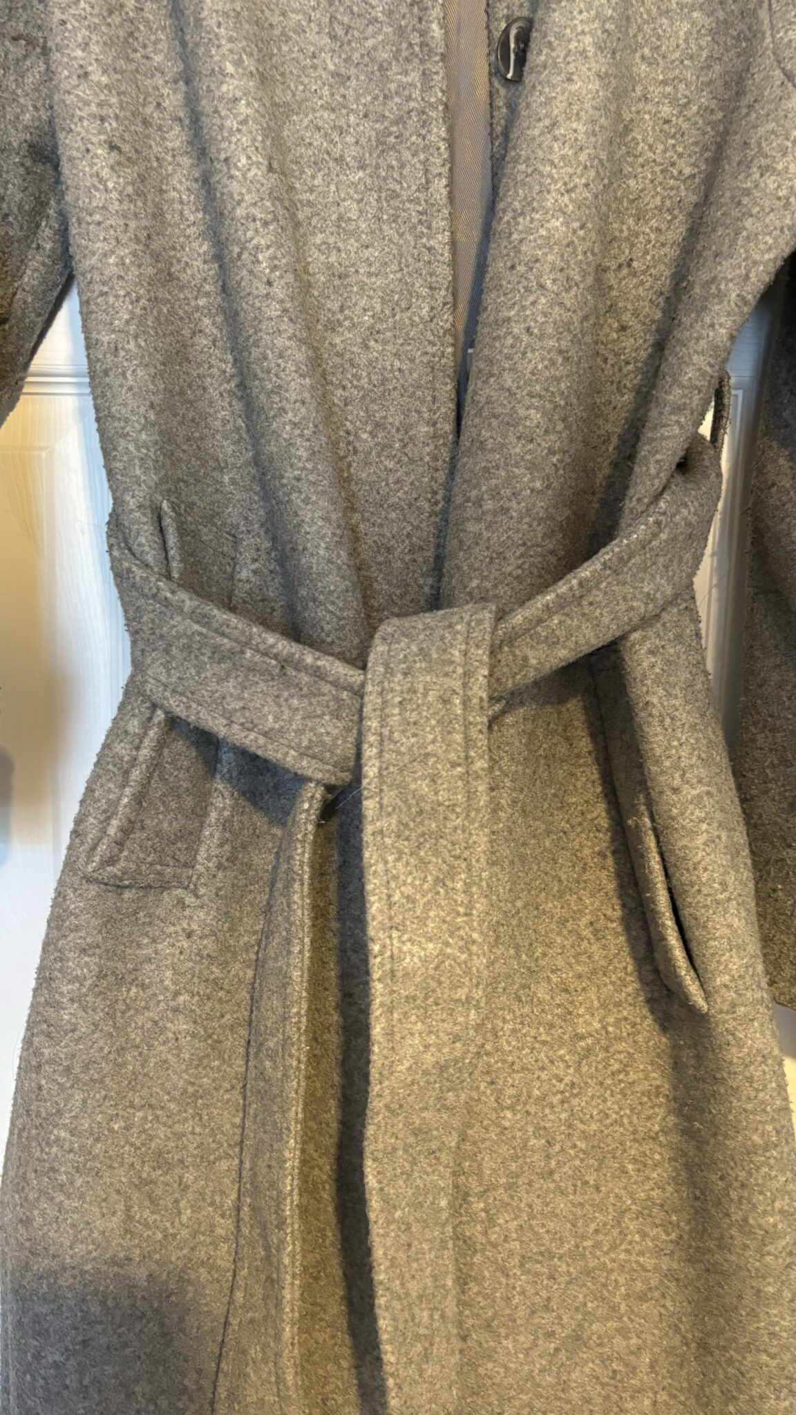Image for Manteau en feutre gris