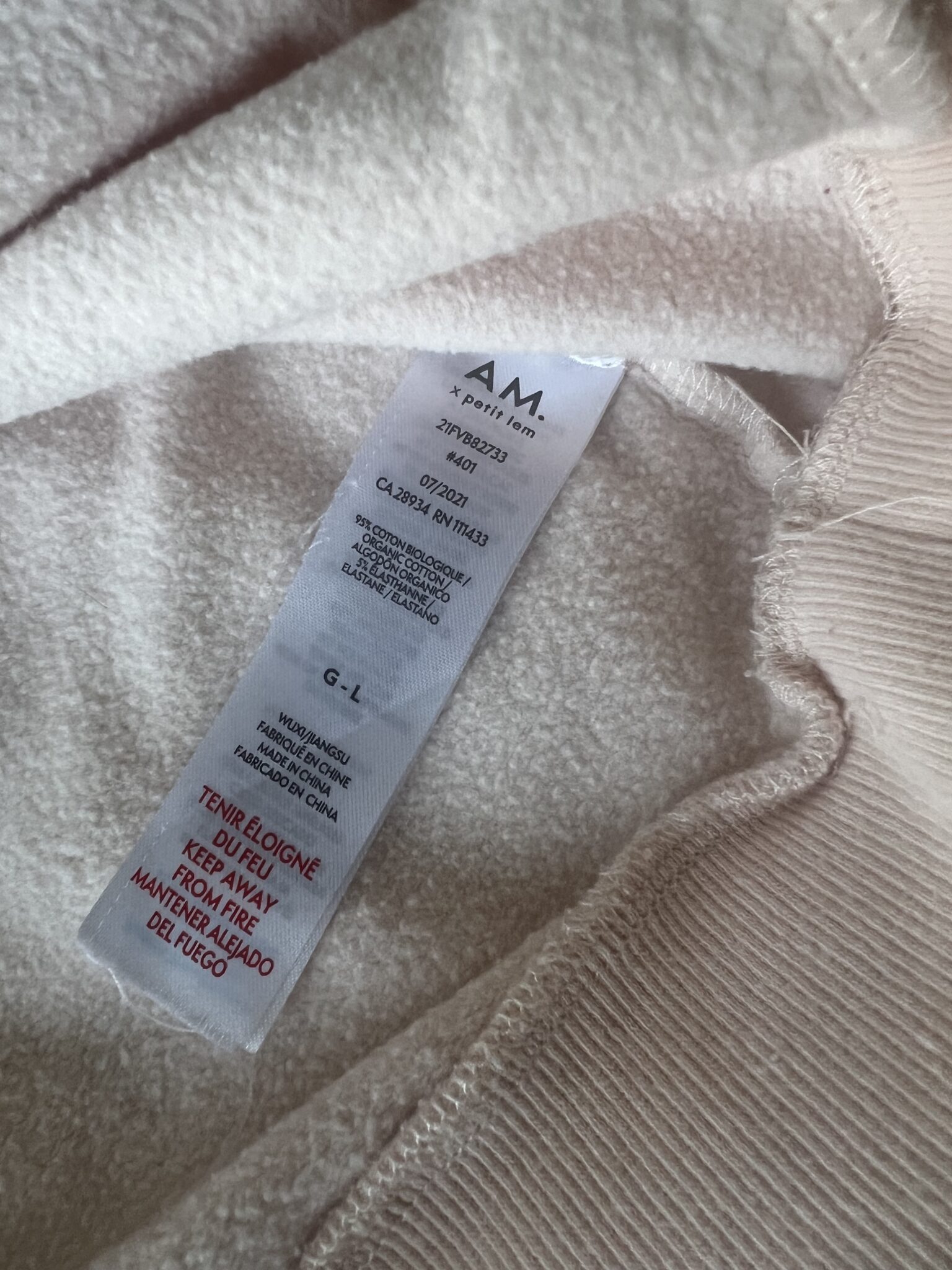 Image for Crew neck Petit Lem X Alicia Moffet