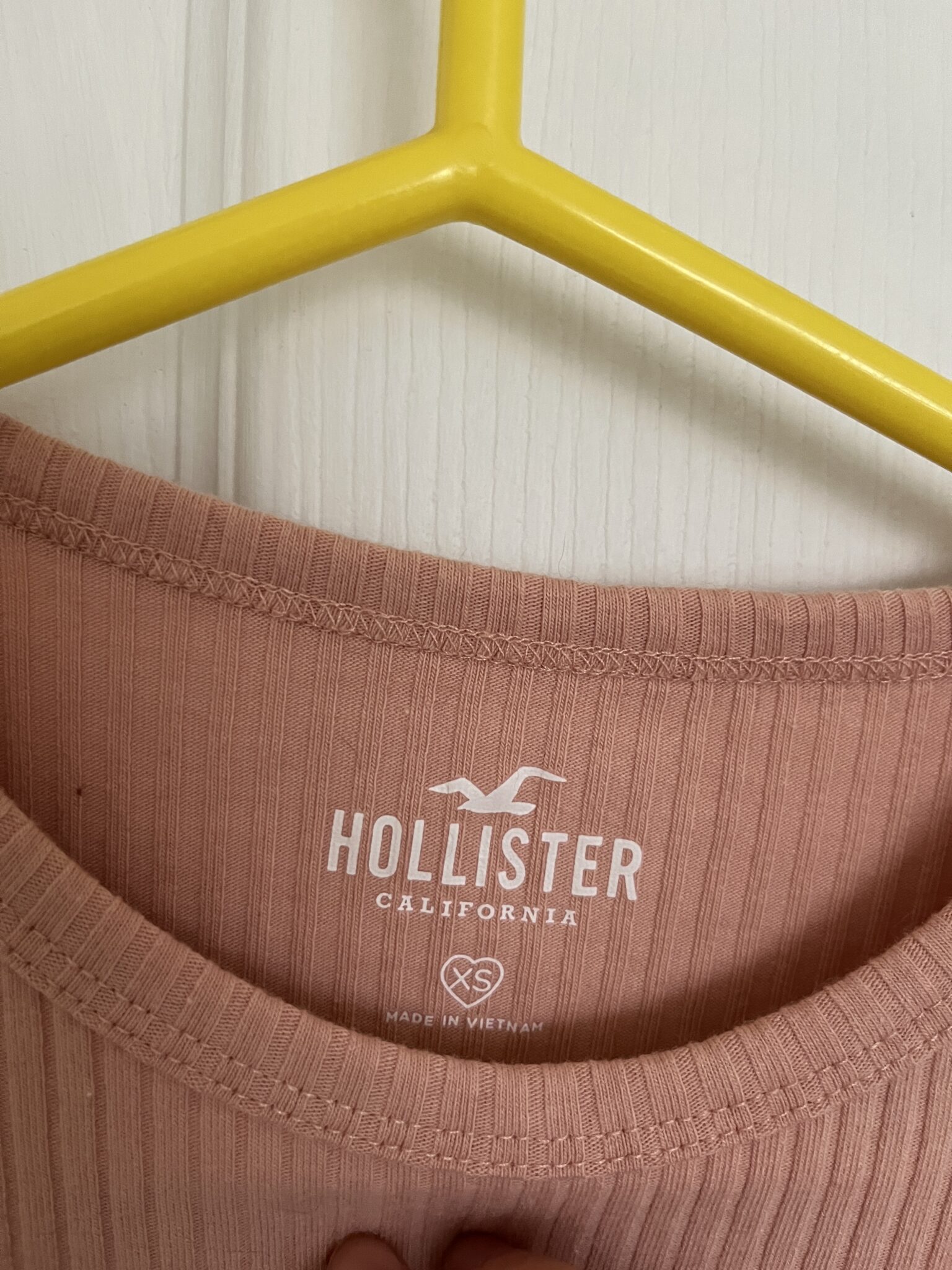 Image for Long sleeve crop top with waist loop