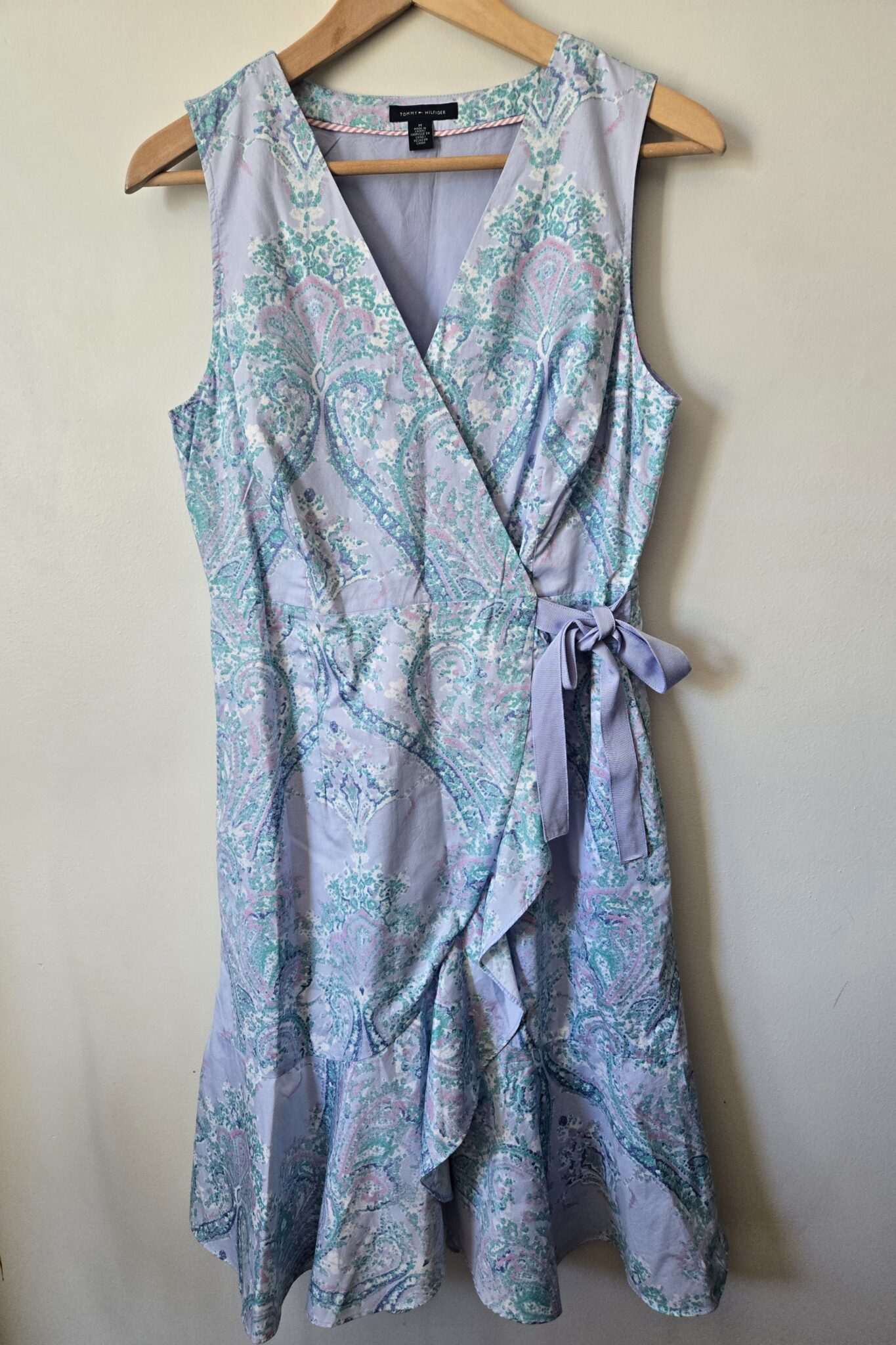 Featured image for TOMMY HILFIGER cotton wrap dress