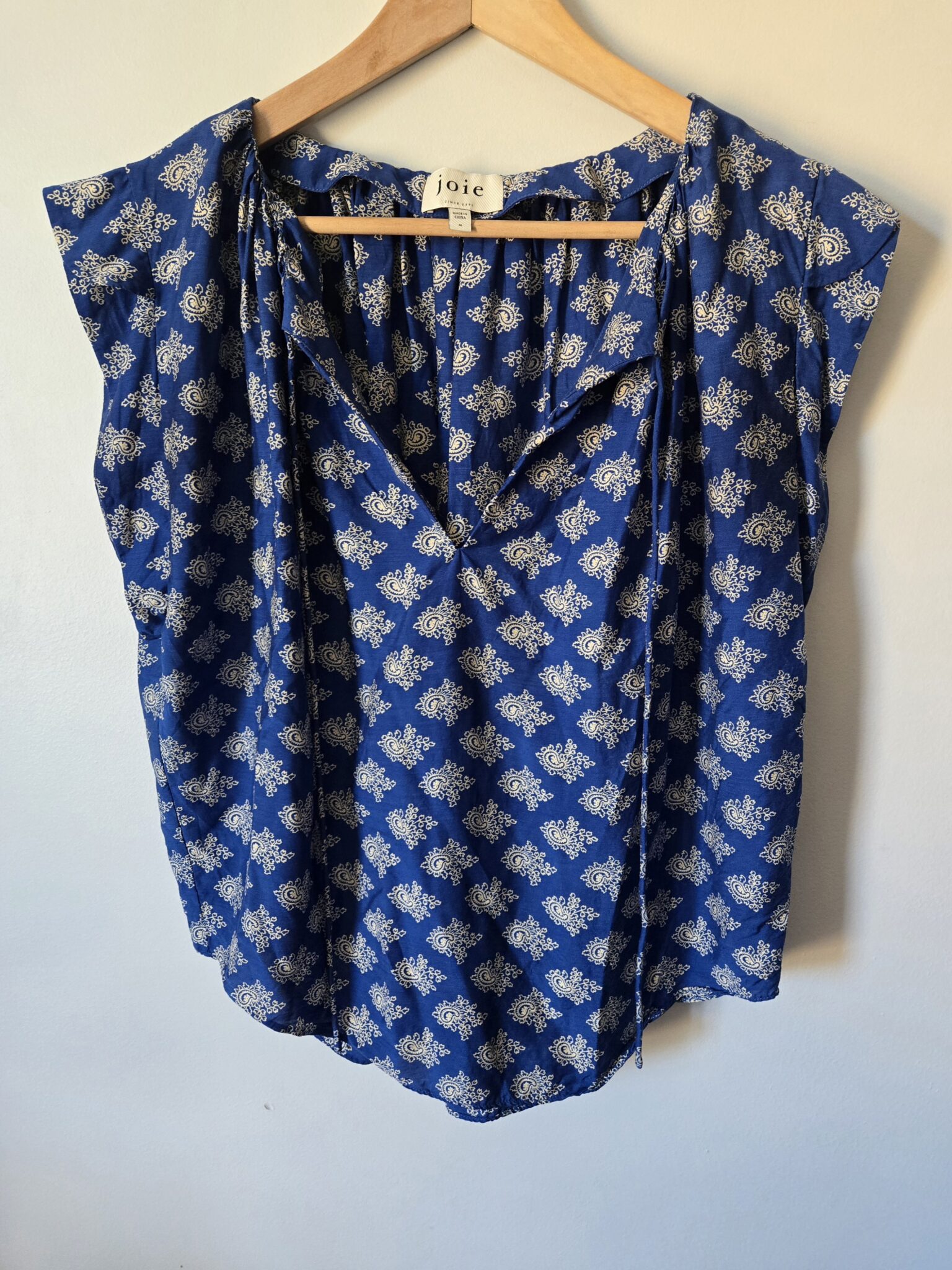 Featured image for JOIE light, flowing blue blouse