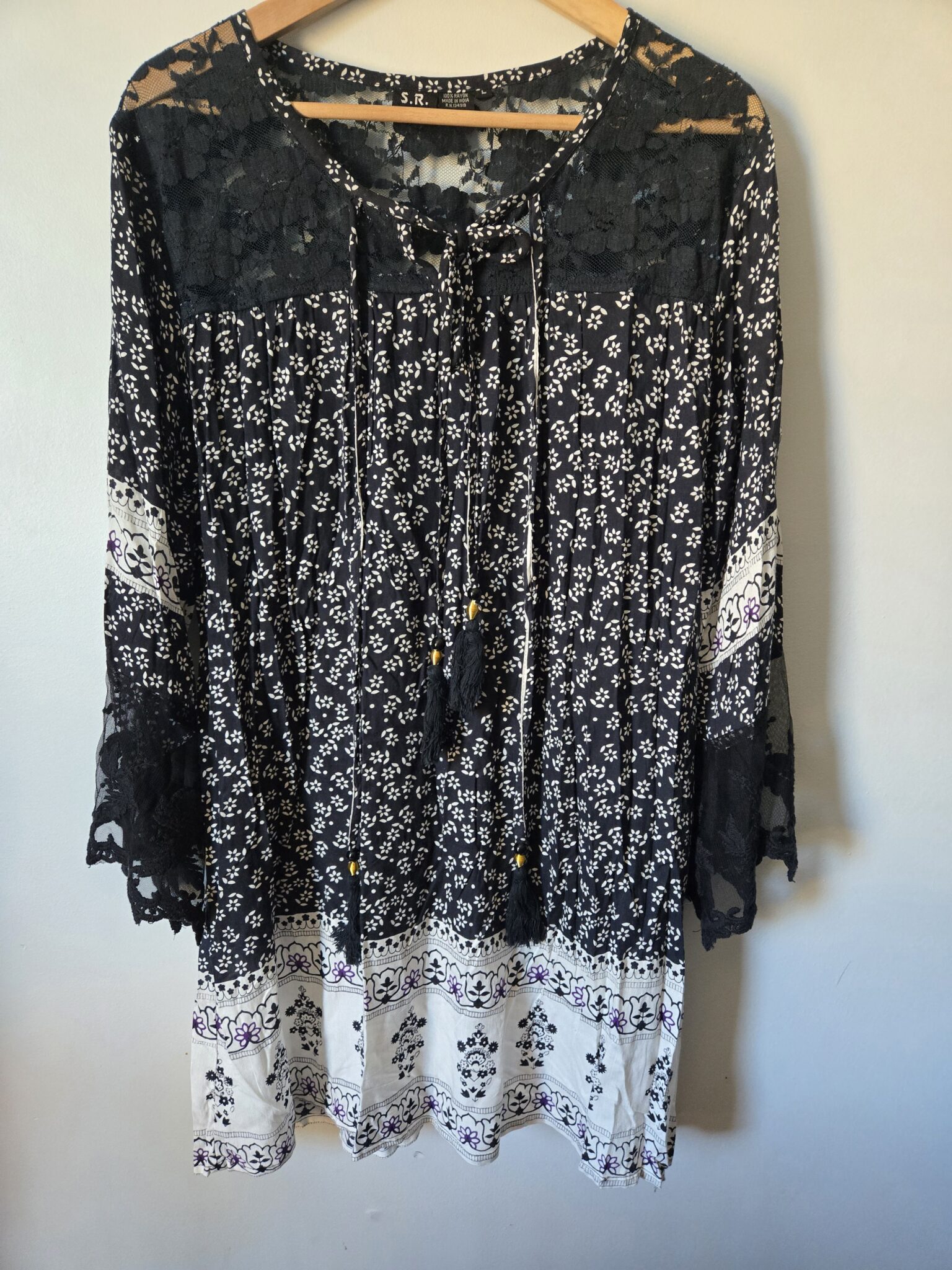 Featured image for S.R. FASHION bohemian rayon dress