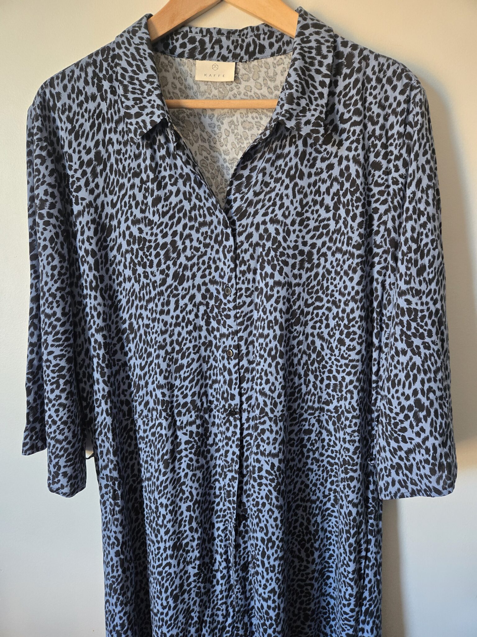 Featured image for KAFFE long viscose blouse dress