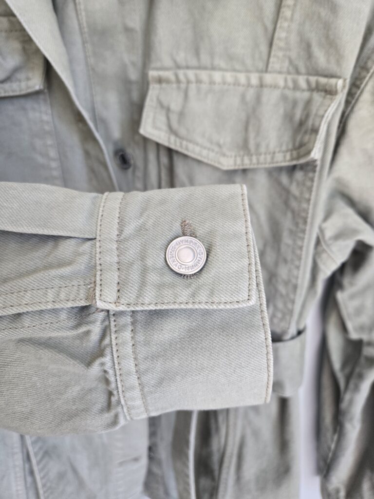 Image for DYNAMITE veste en denim vert sauge très clair