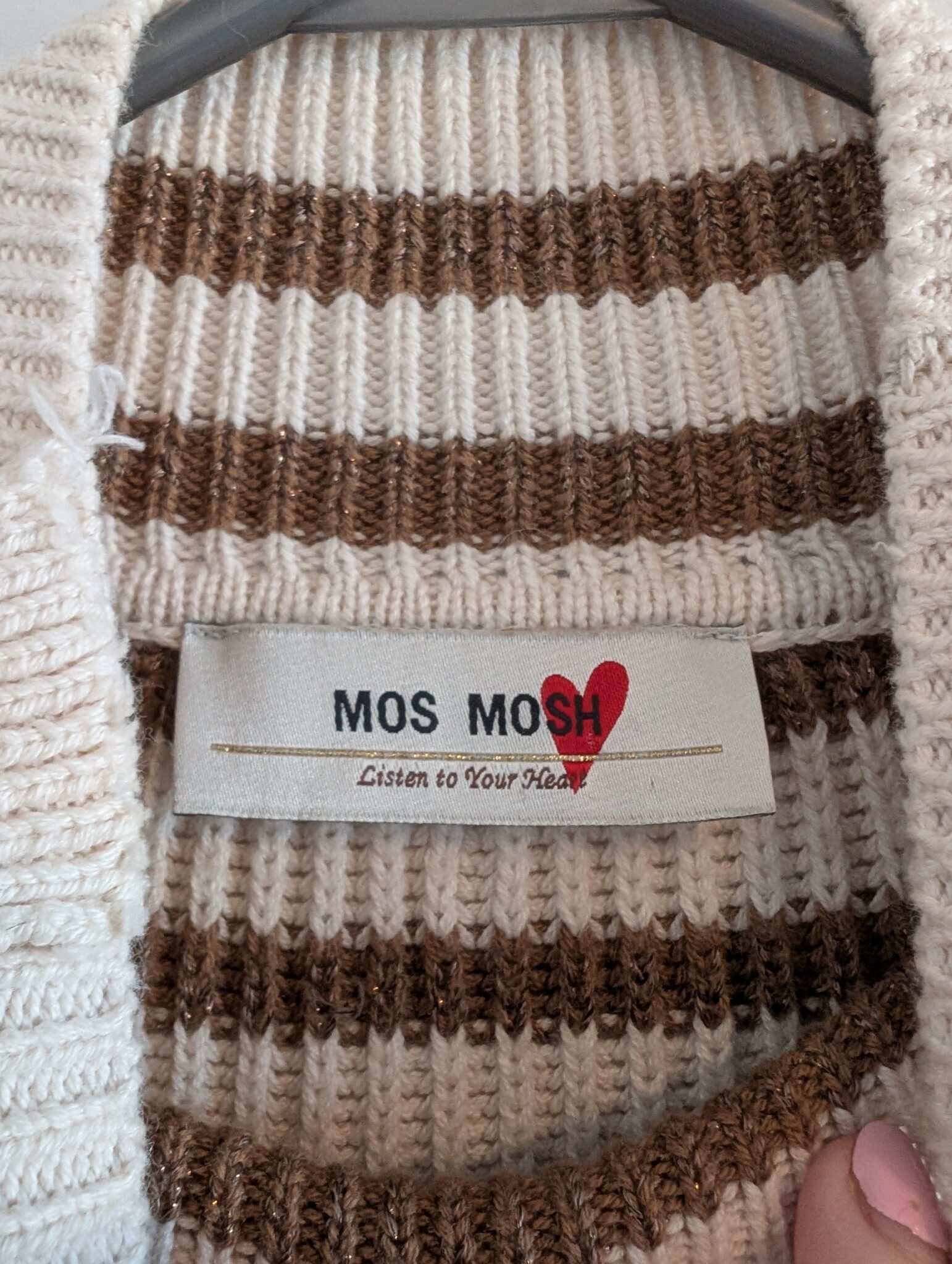 Image for Mos Mosh/Pull ligné Sz M