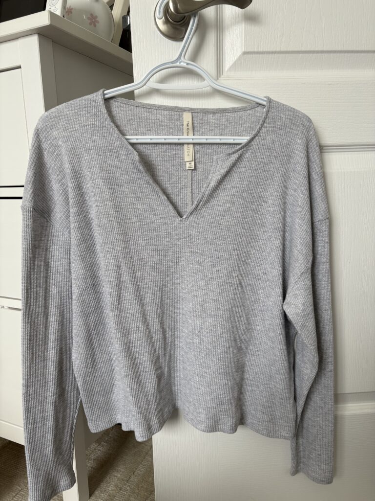 Featured image for Aritzia embossed jumper
