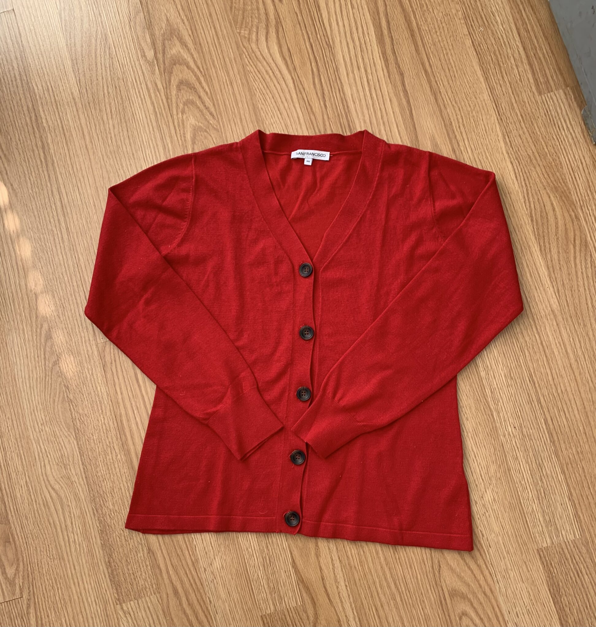 Image for Cardigan rouge