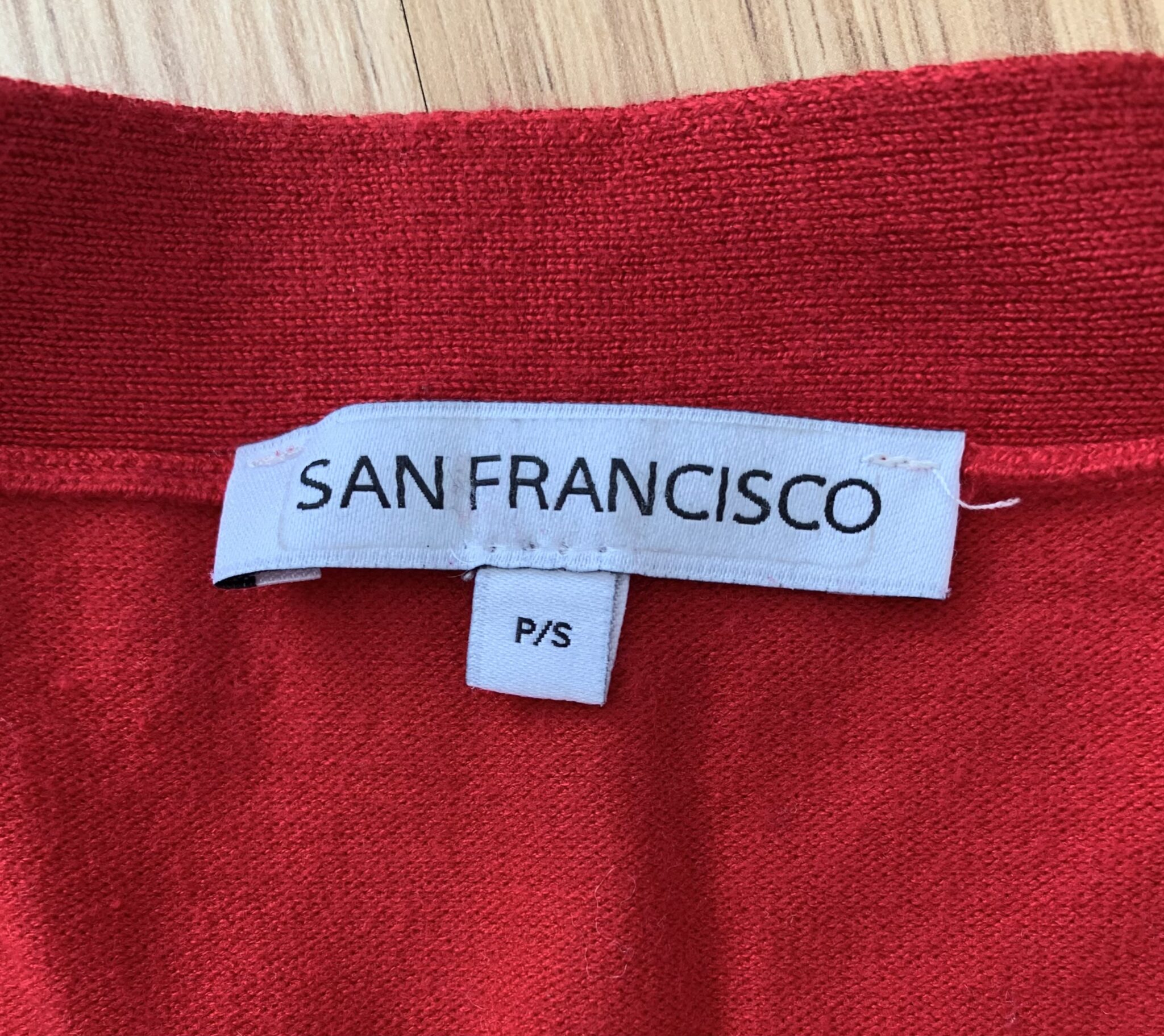 Image for Cardigan rouge