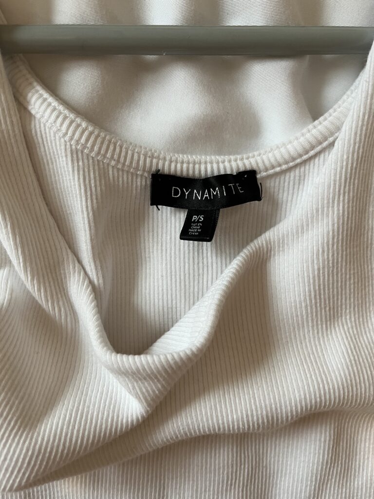 Image for Camisole juste au corps