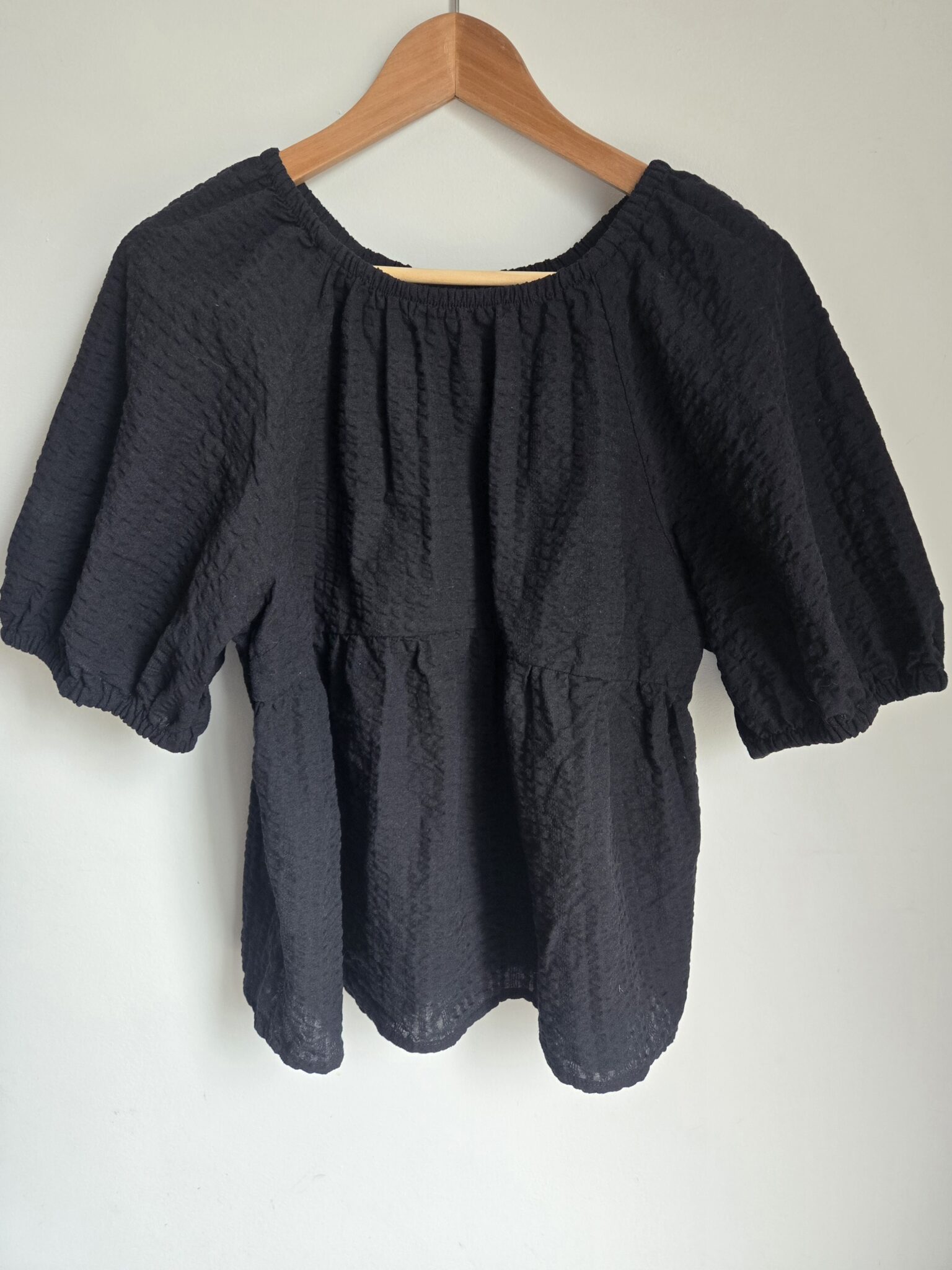Featured image for OLD NAVY blouse with balloon sleeves