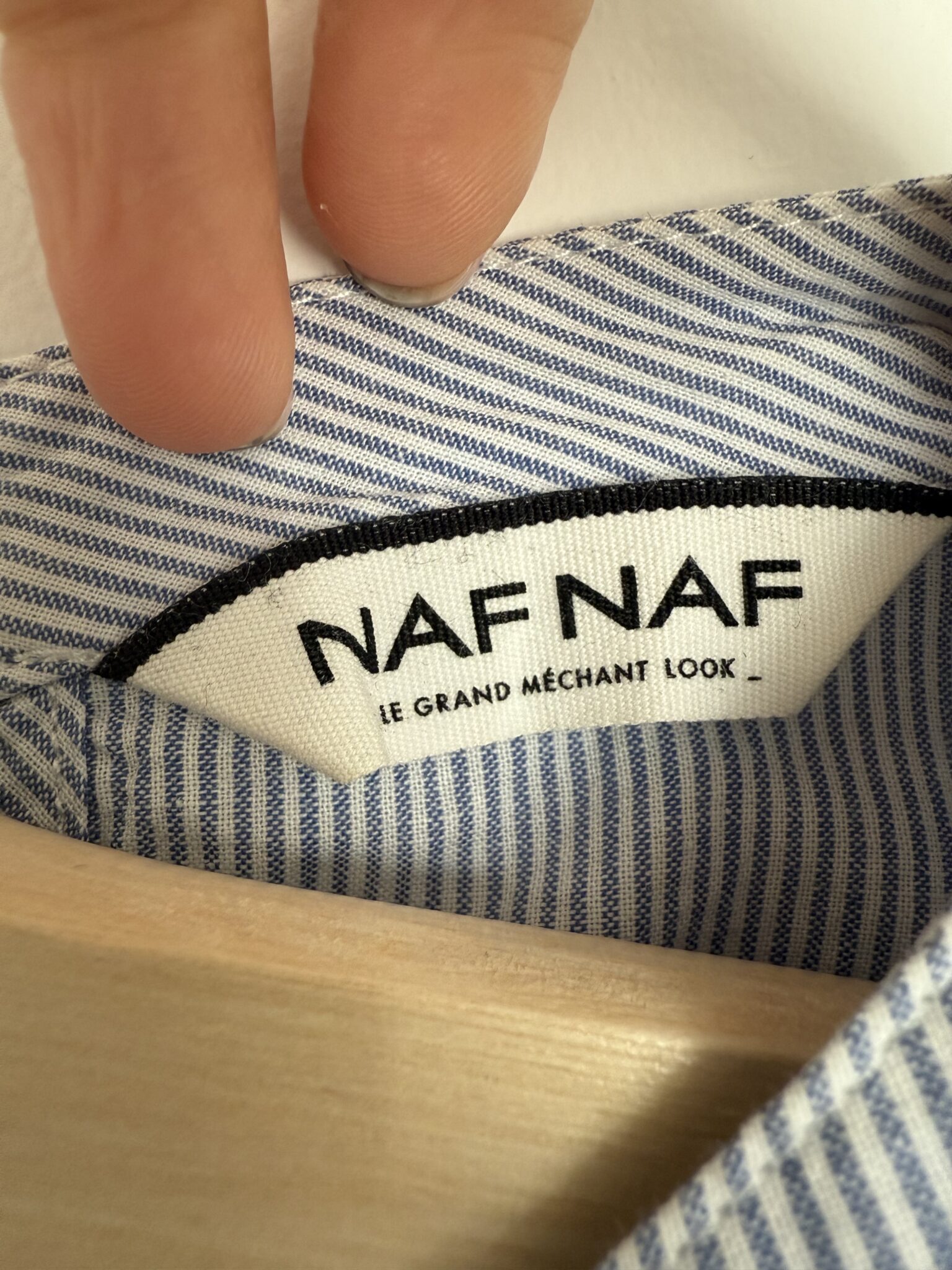 Image for Chemise Rayée Naf Naf à volants