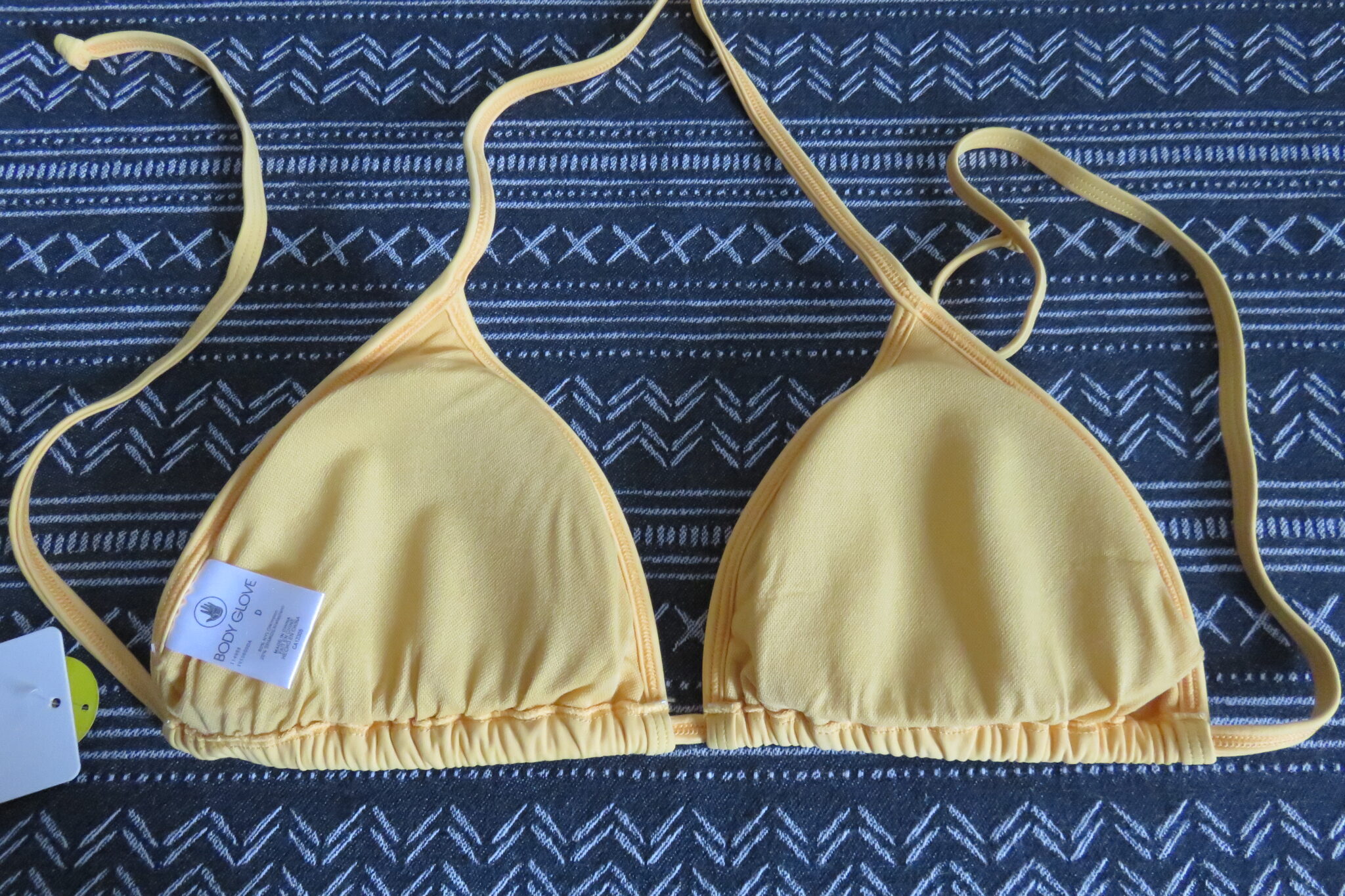 Image for Haut de Bikini Body Glove Jaune