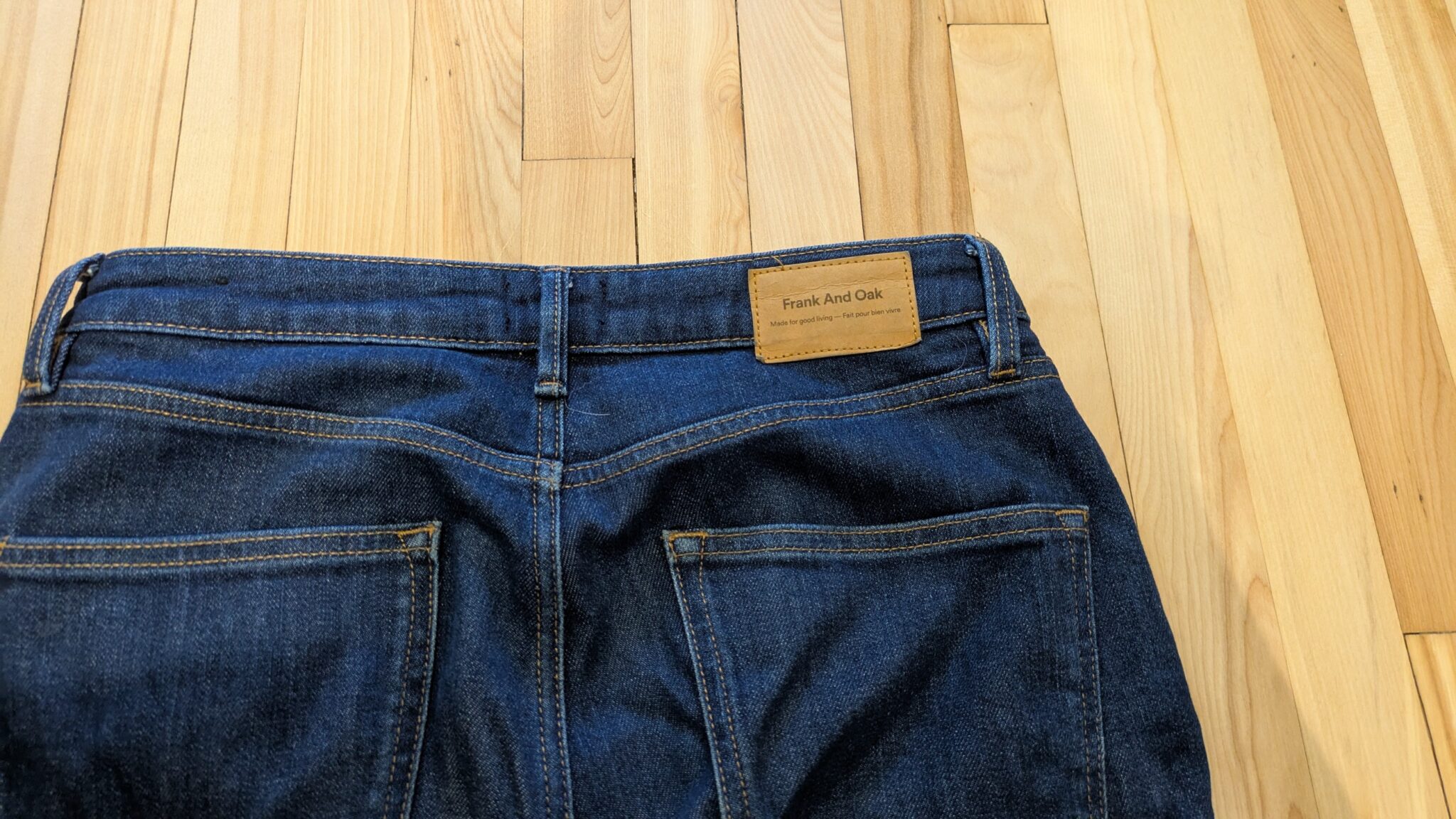 Image for Kim Frank and Oak dark blue jeans