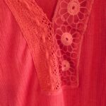 Thumbnail for Free People/Blouse en dentelle Sz S