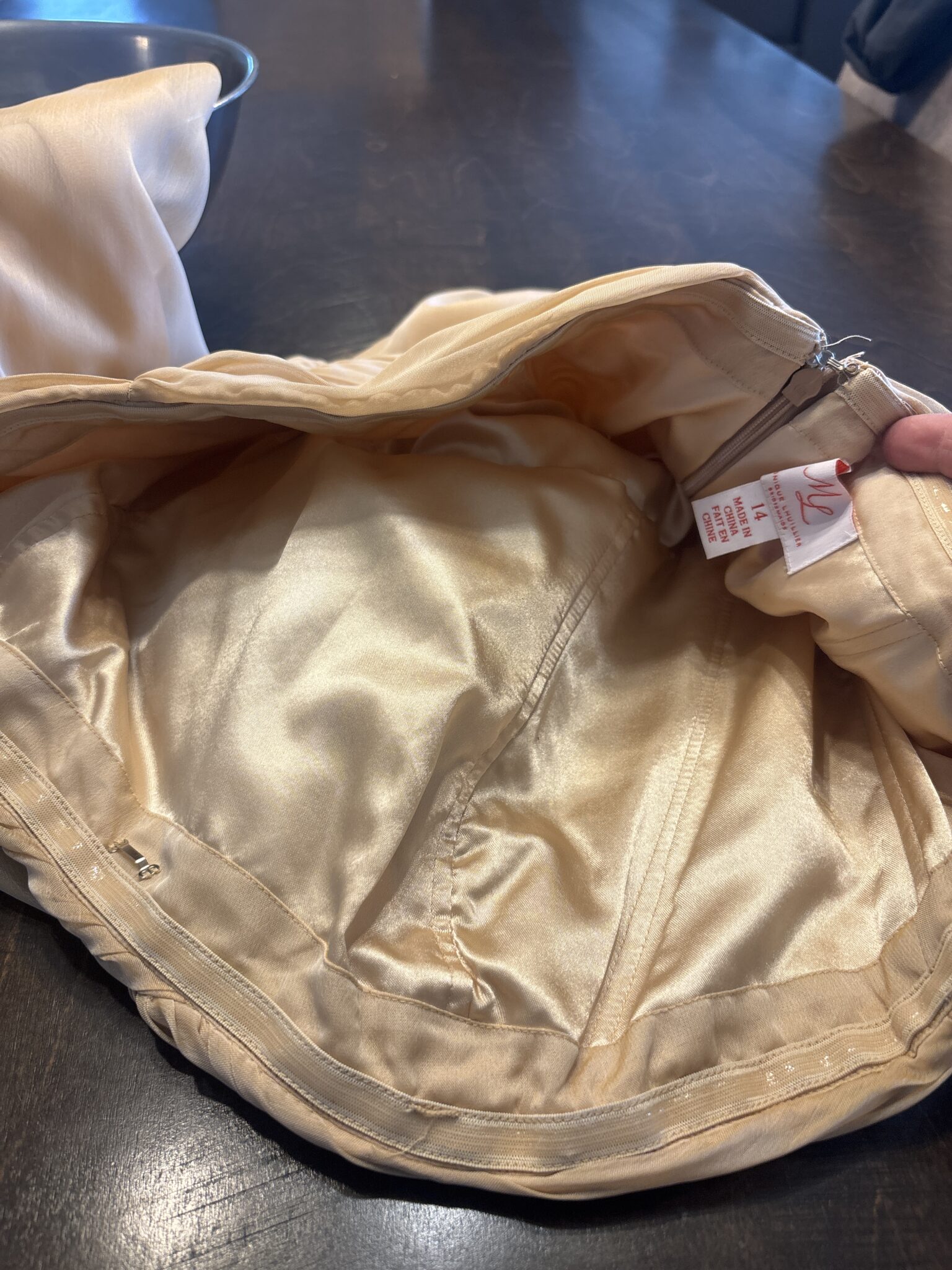 Image for Taupe dress