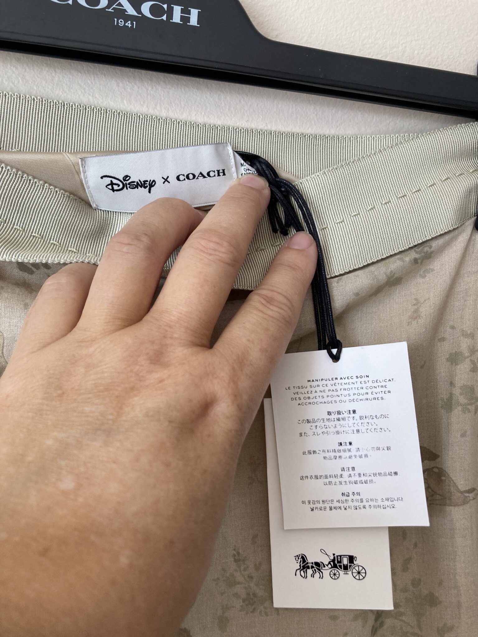 Image for Jupe Disney x Coach Taille 8