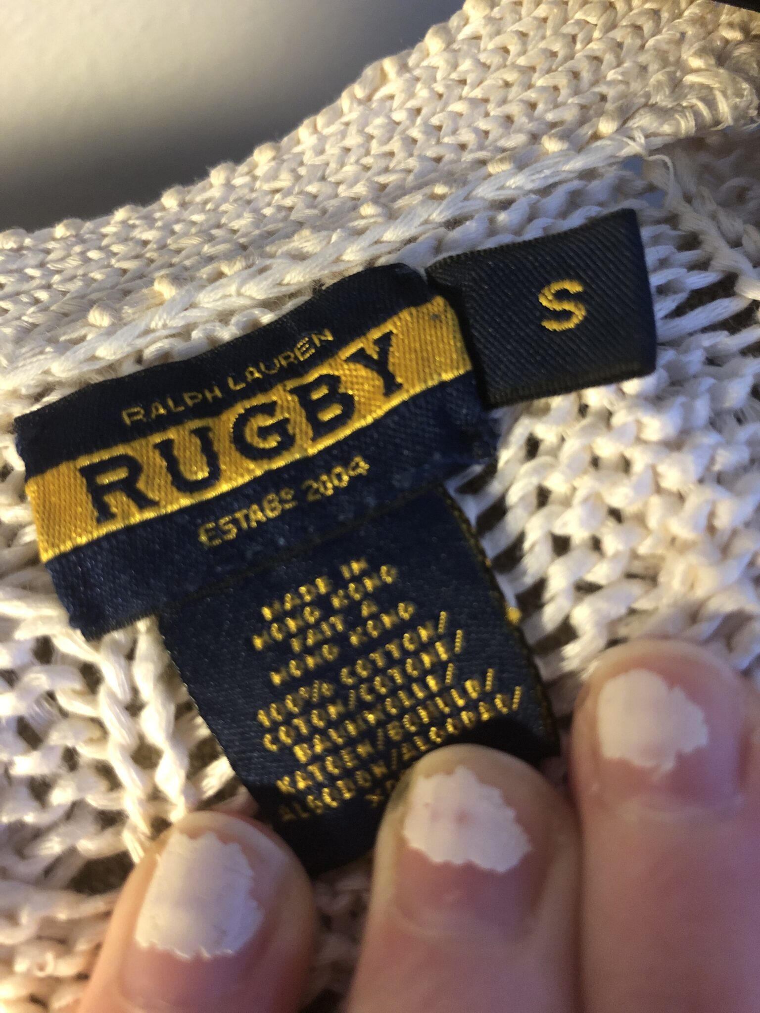 Image for Wow! rugby knitwear 🏉 by Ralph lauren