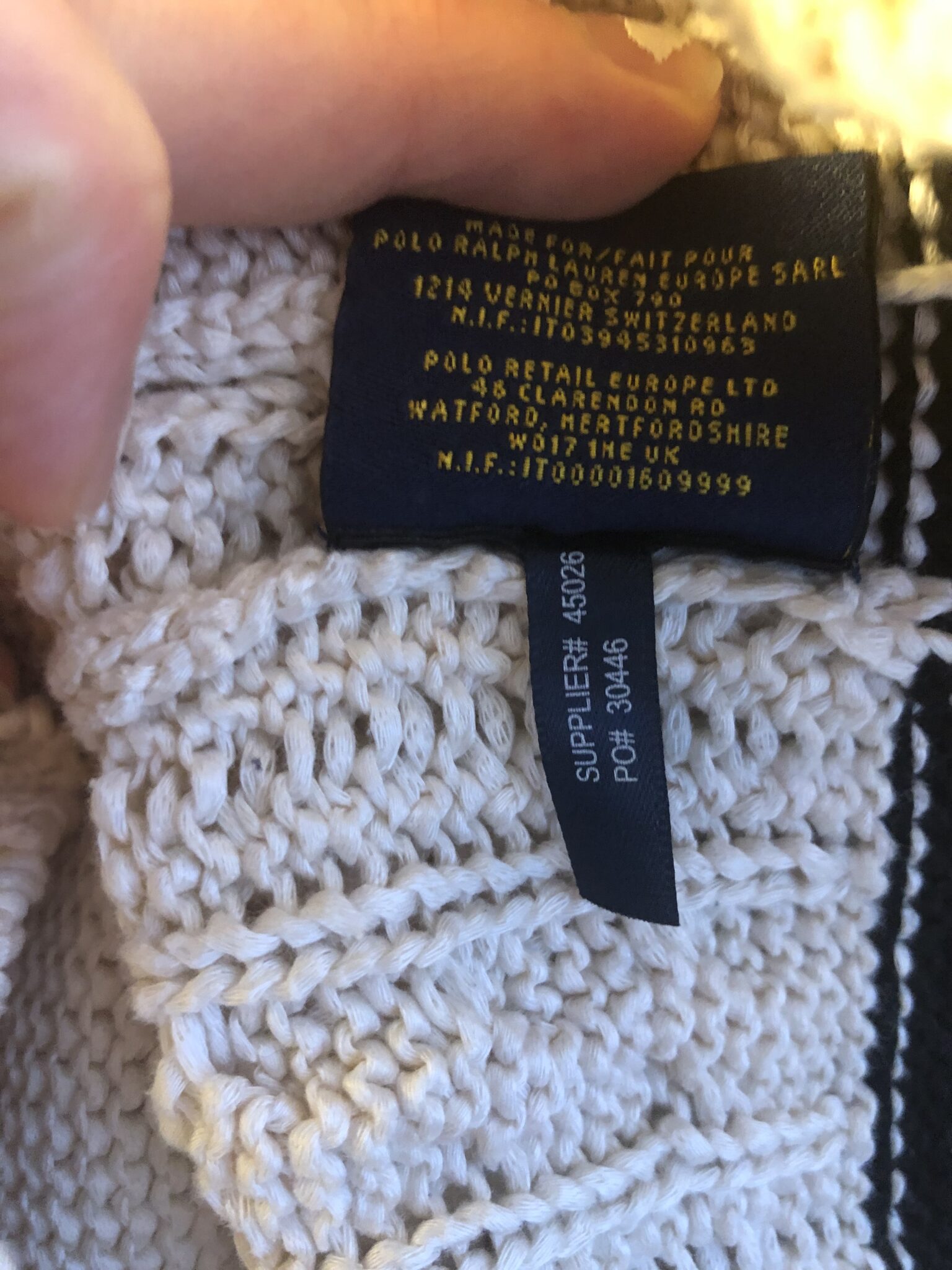 Image for Wow! rugby knitwear 🏉 by Ralph lauren