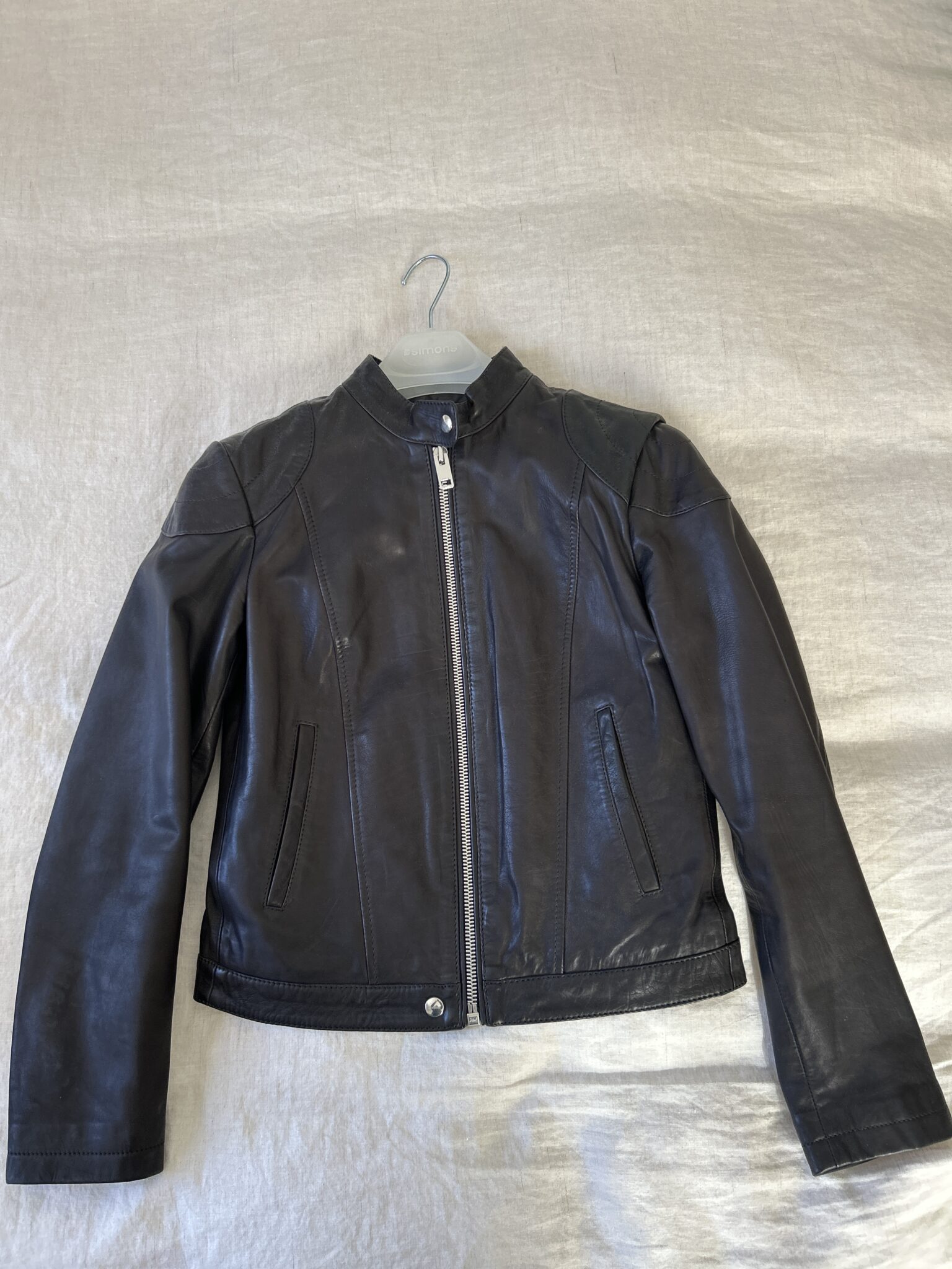 Image for Diesel leather jacket
