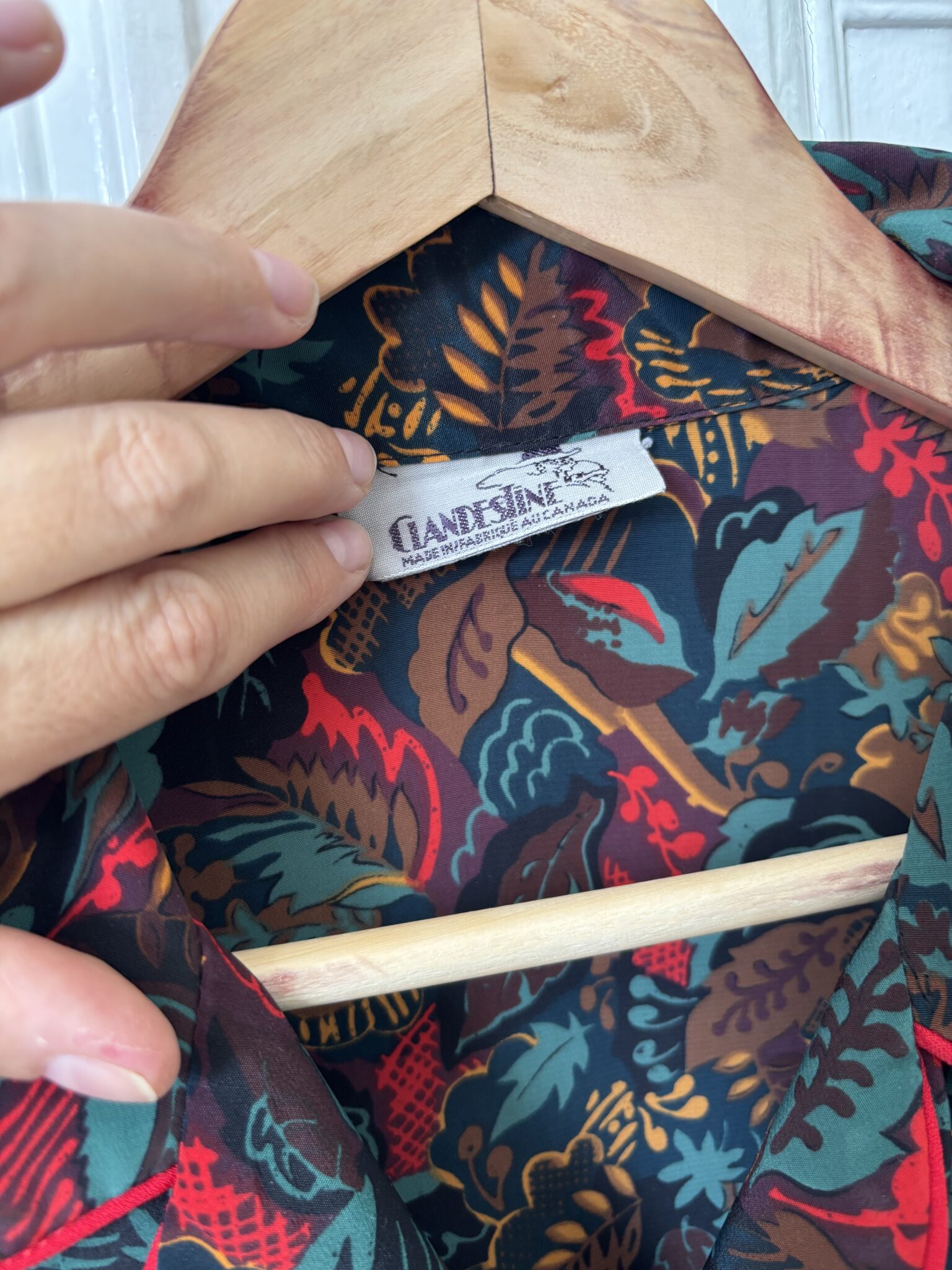 Image for Silk and viscose shirt