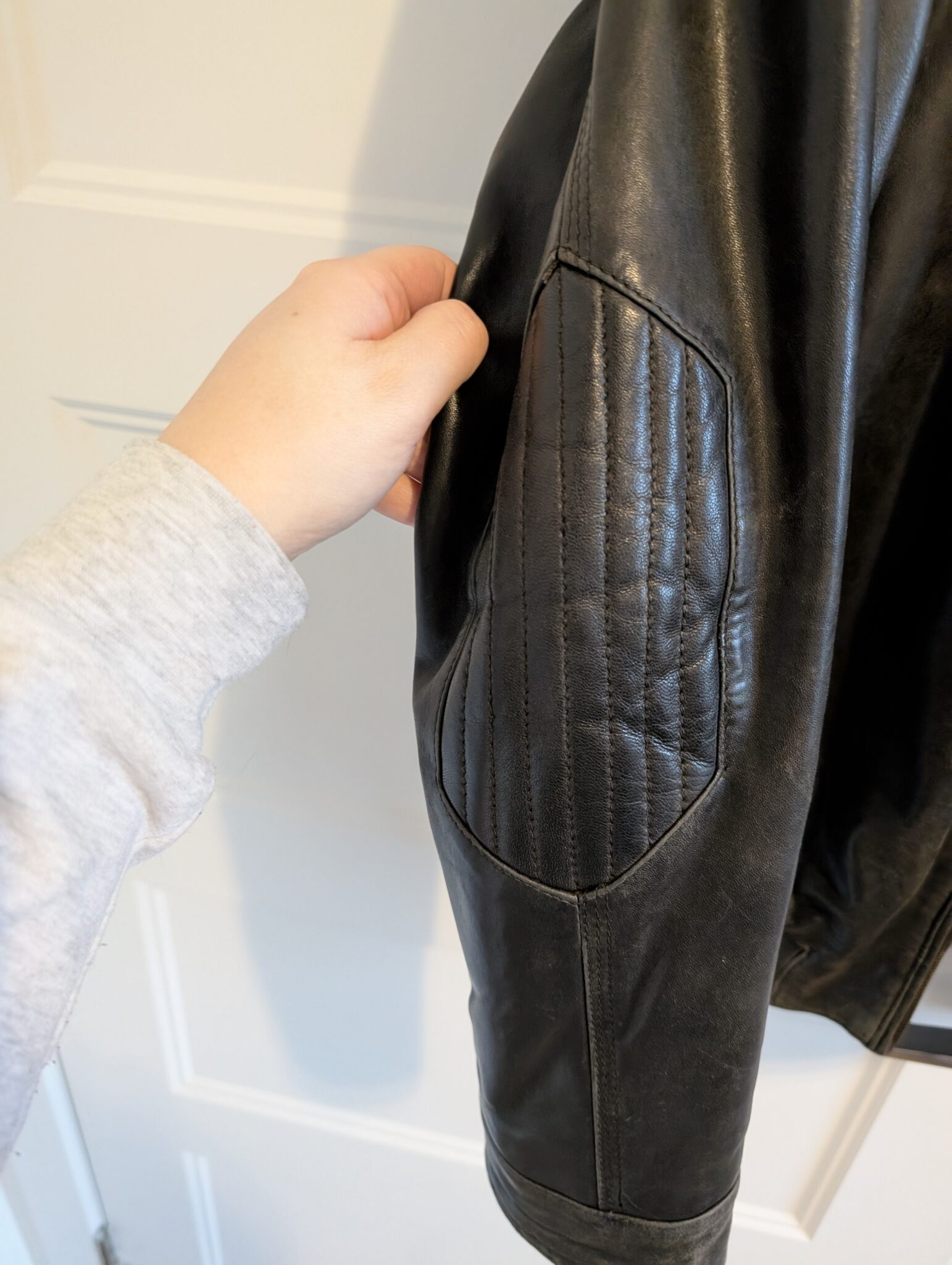 Image for Veste en cuir Sz L