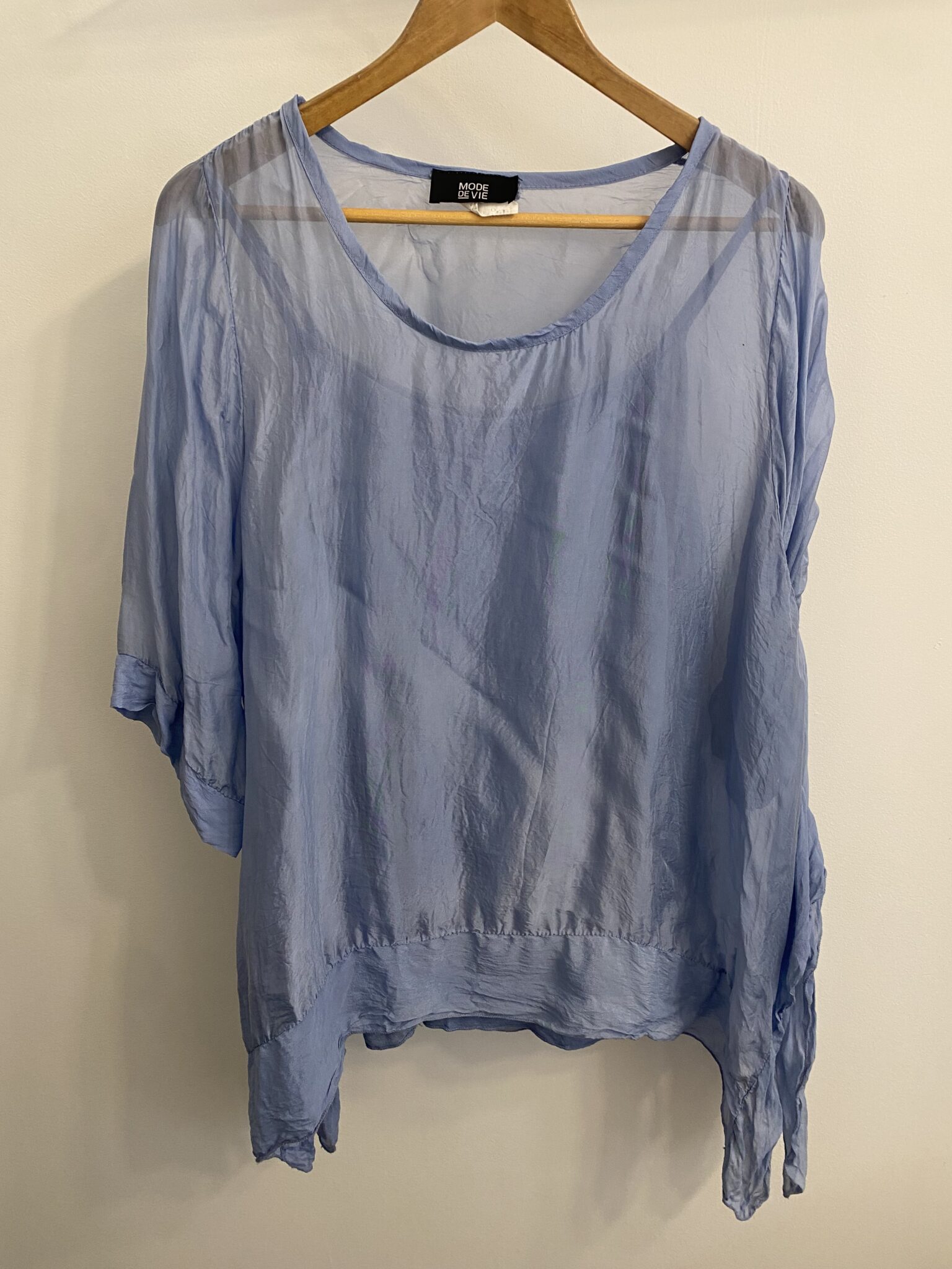 Featured image for Blouse bleue