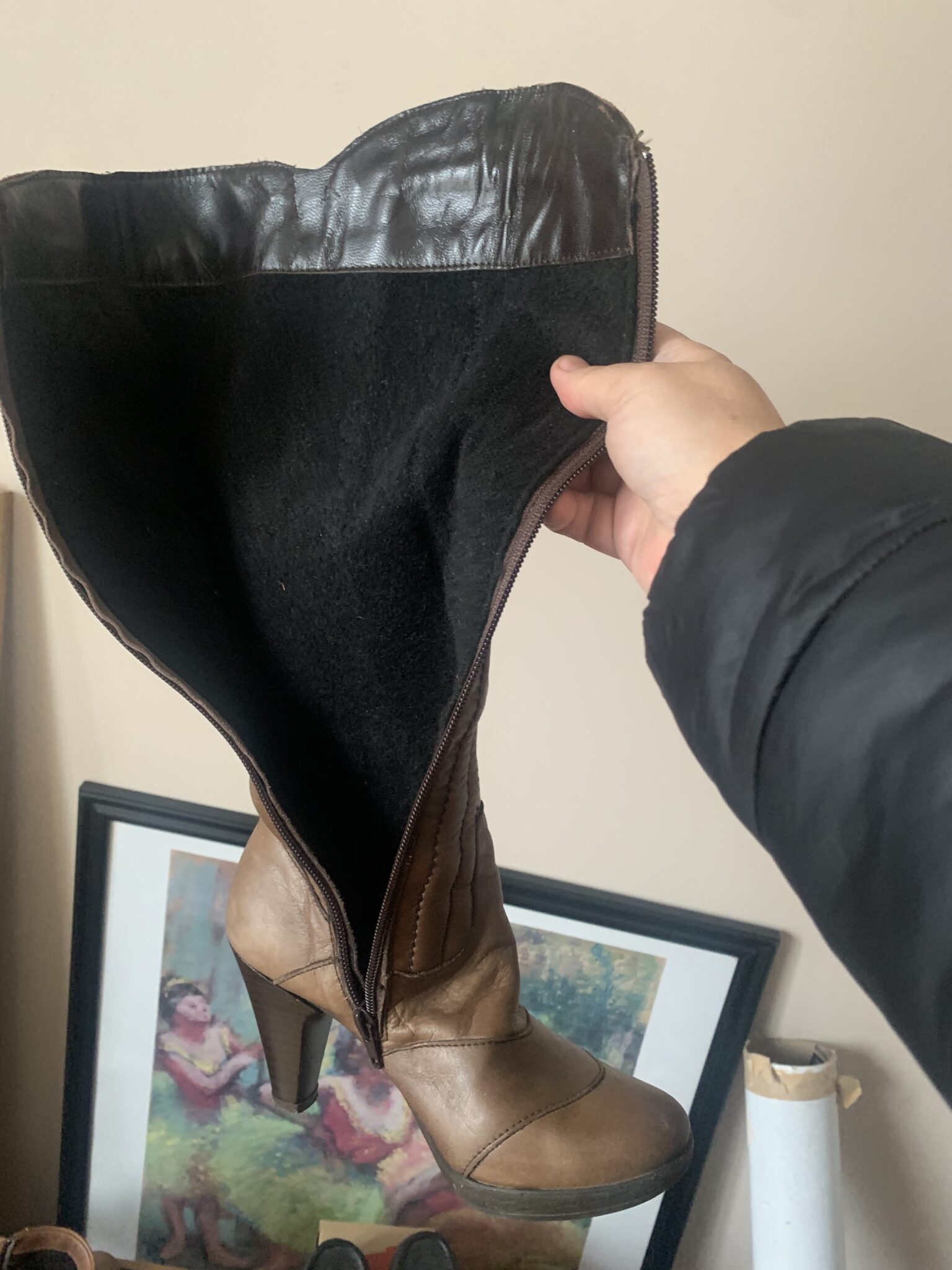 Image for Bottes hautes Made in Italie taille 35