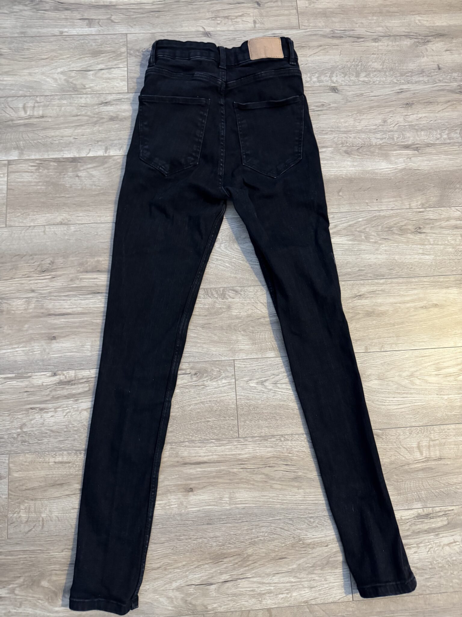 Image for 2 - Skinny Jeans noir Zara