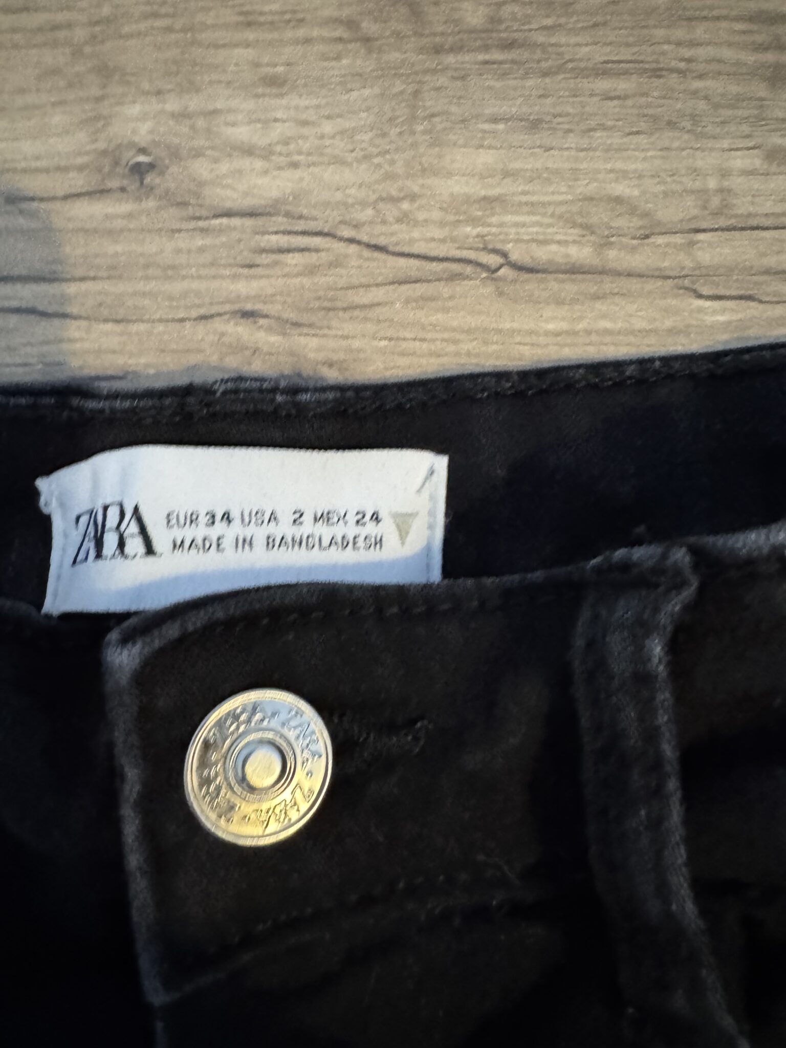Image for 2 - Skinny Jeans noir Zara