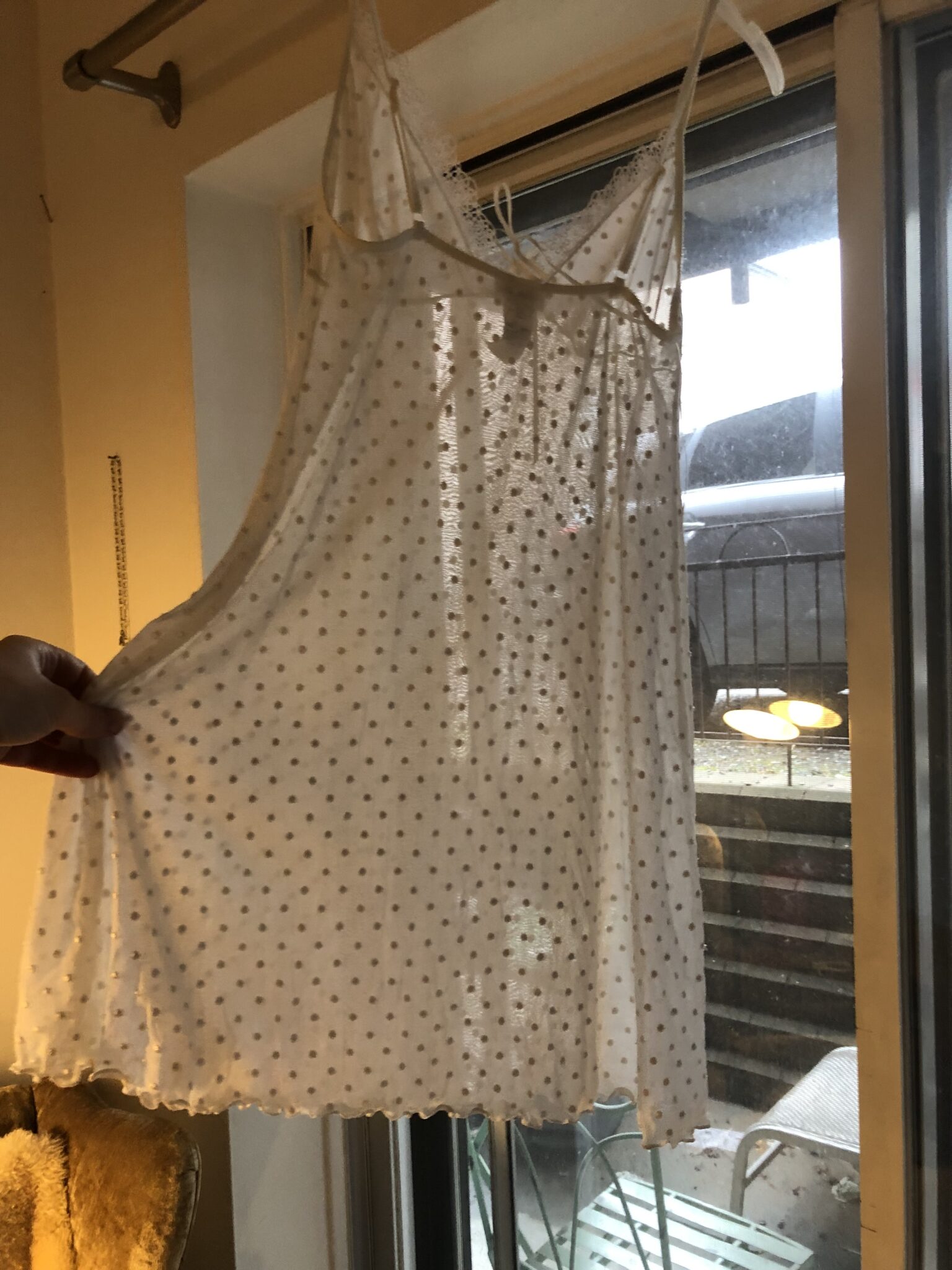 Image for Arianne lingerie, robe transparente