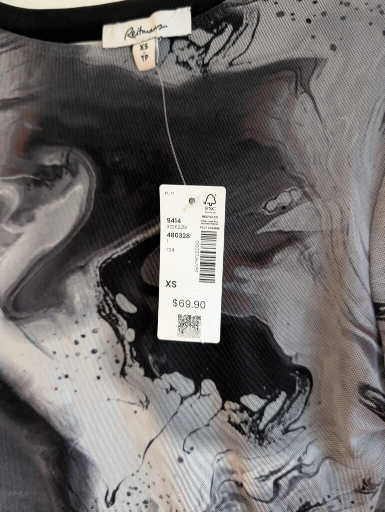 Image for Reitmans marble-effect dress