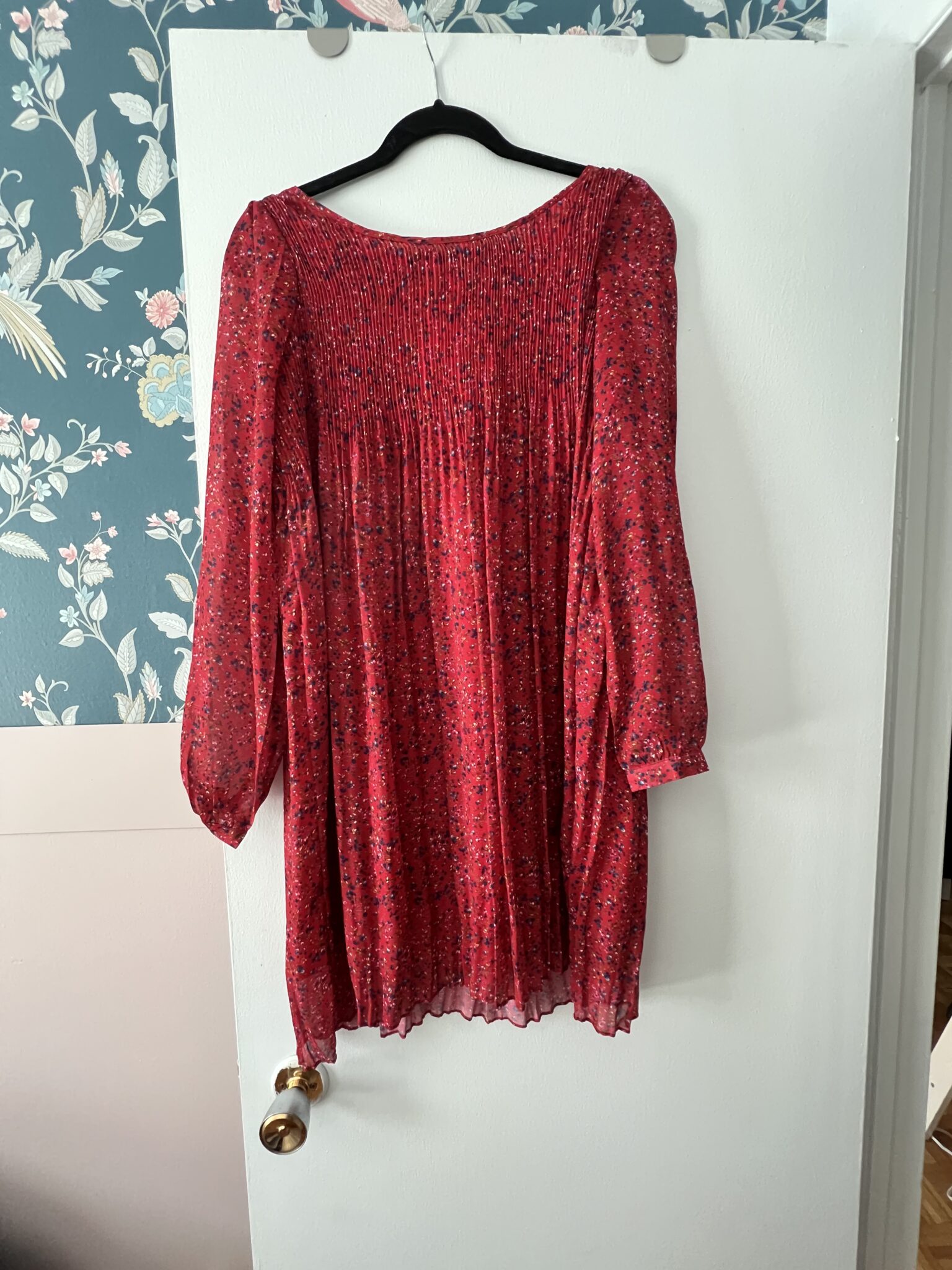 Featured image for Robe printanière rouge