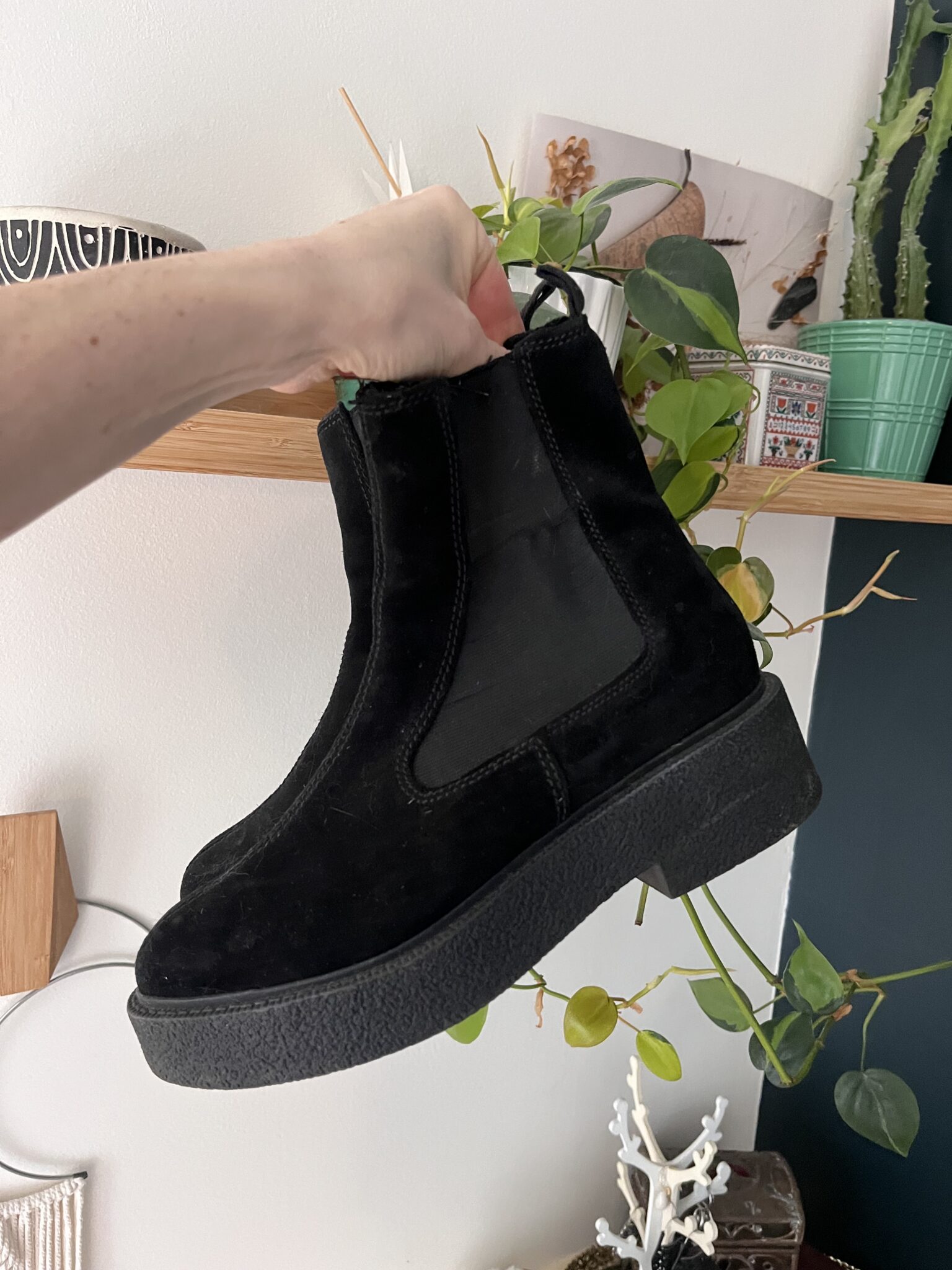 Featured image for Bottes suede veritable