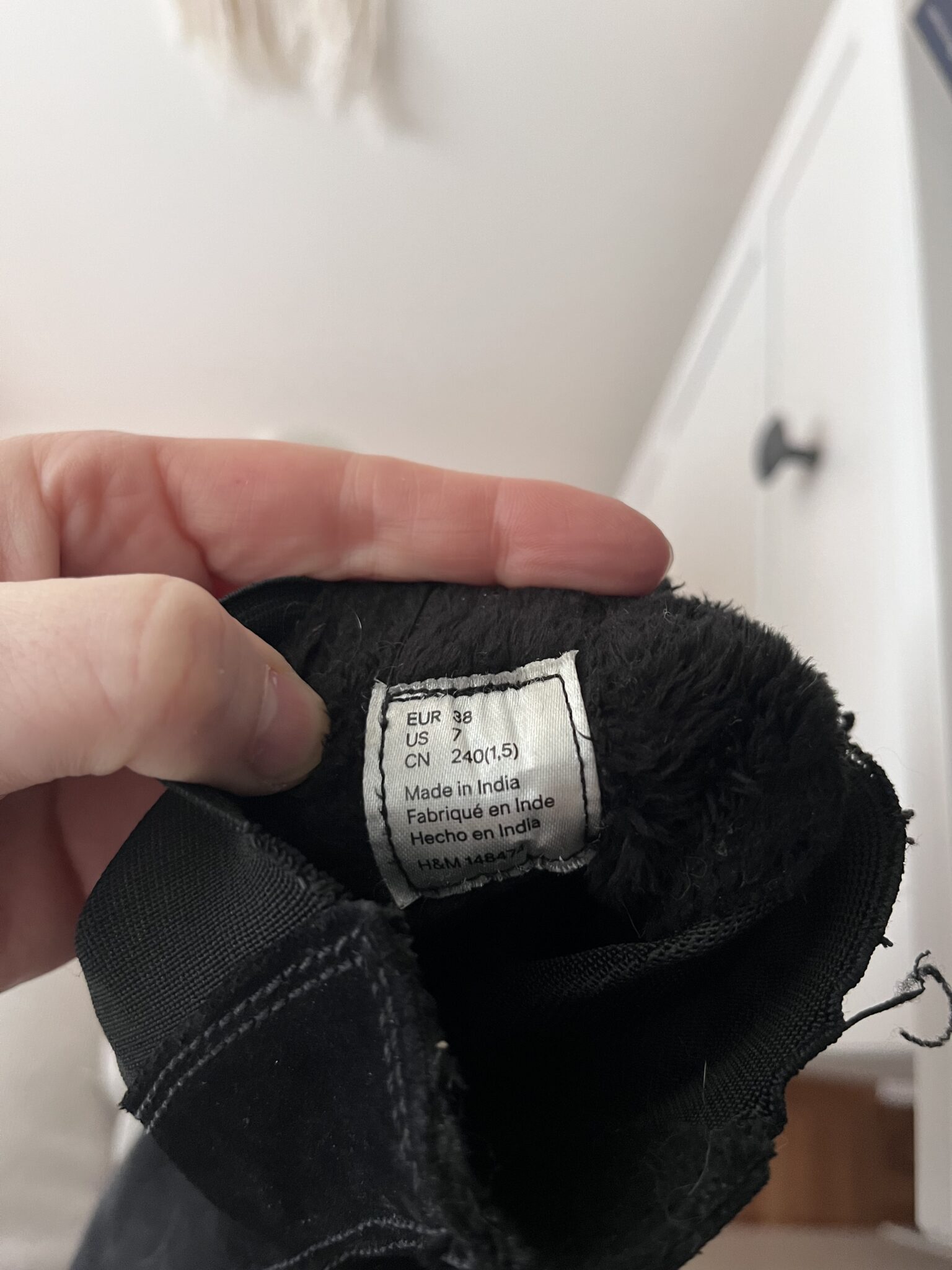 Image for Bottes suede veritable