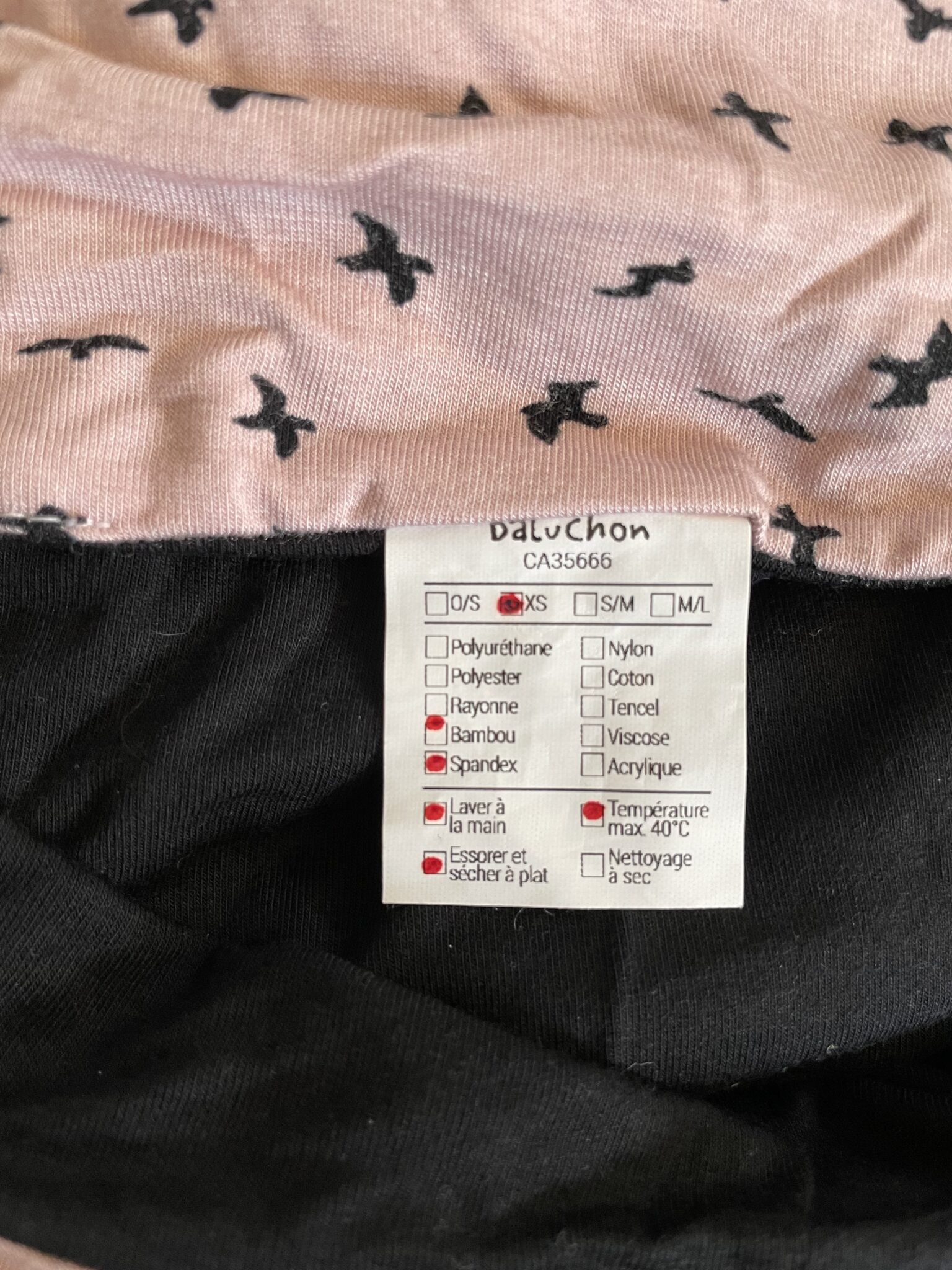 Image for Jupe Baluchon rose xs