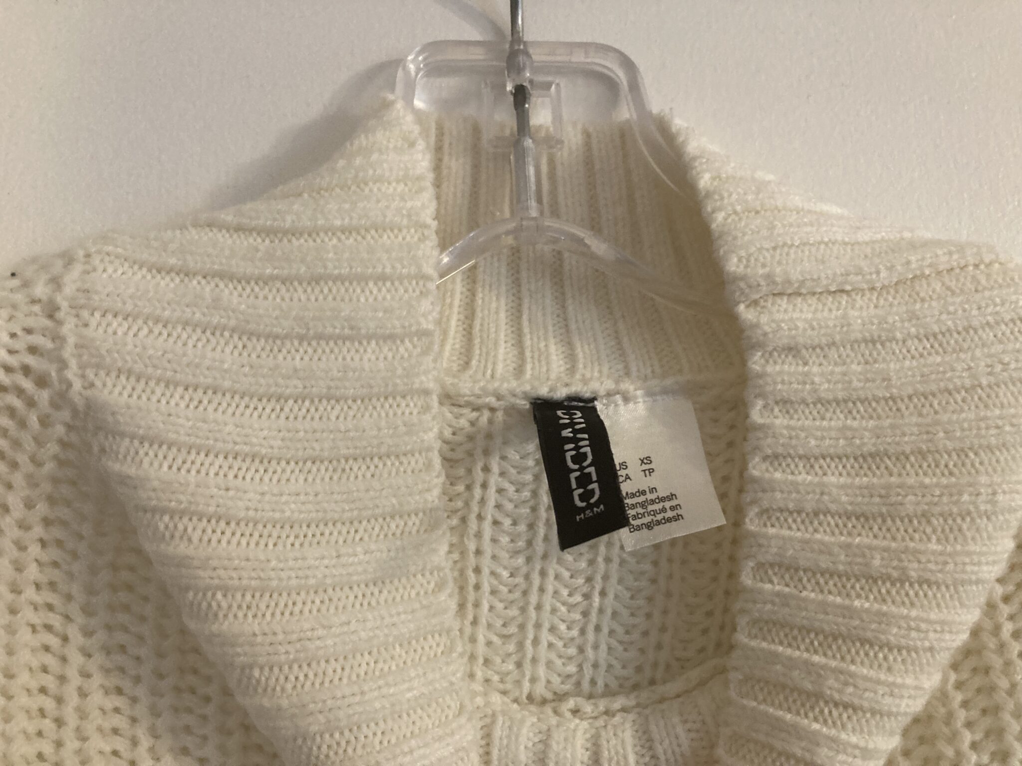 Image for Chandail blanc cassé