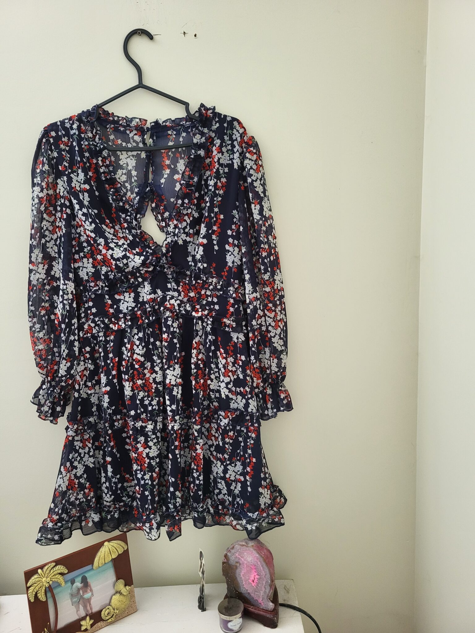 Featured image for Robe fleurie à volants