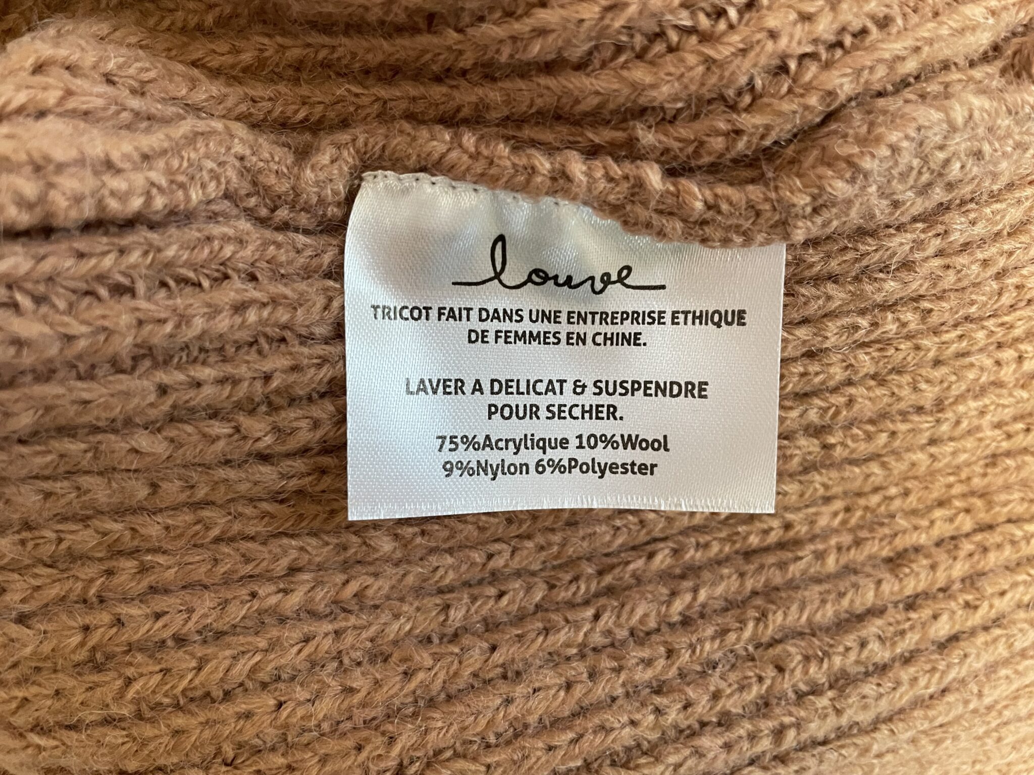 Image for Oversized knitwear Louve Design
