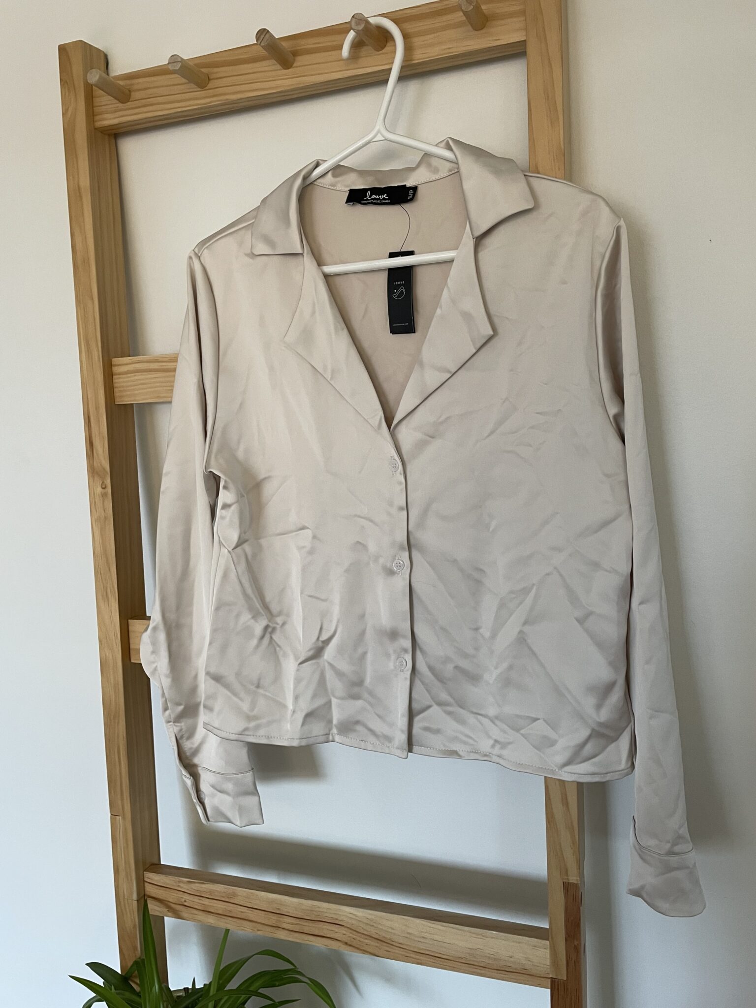 Image for Satin shirt by Louve Design