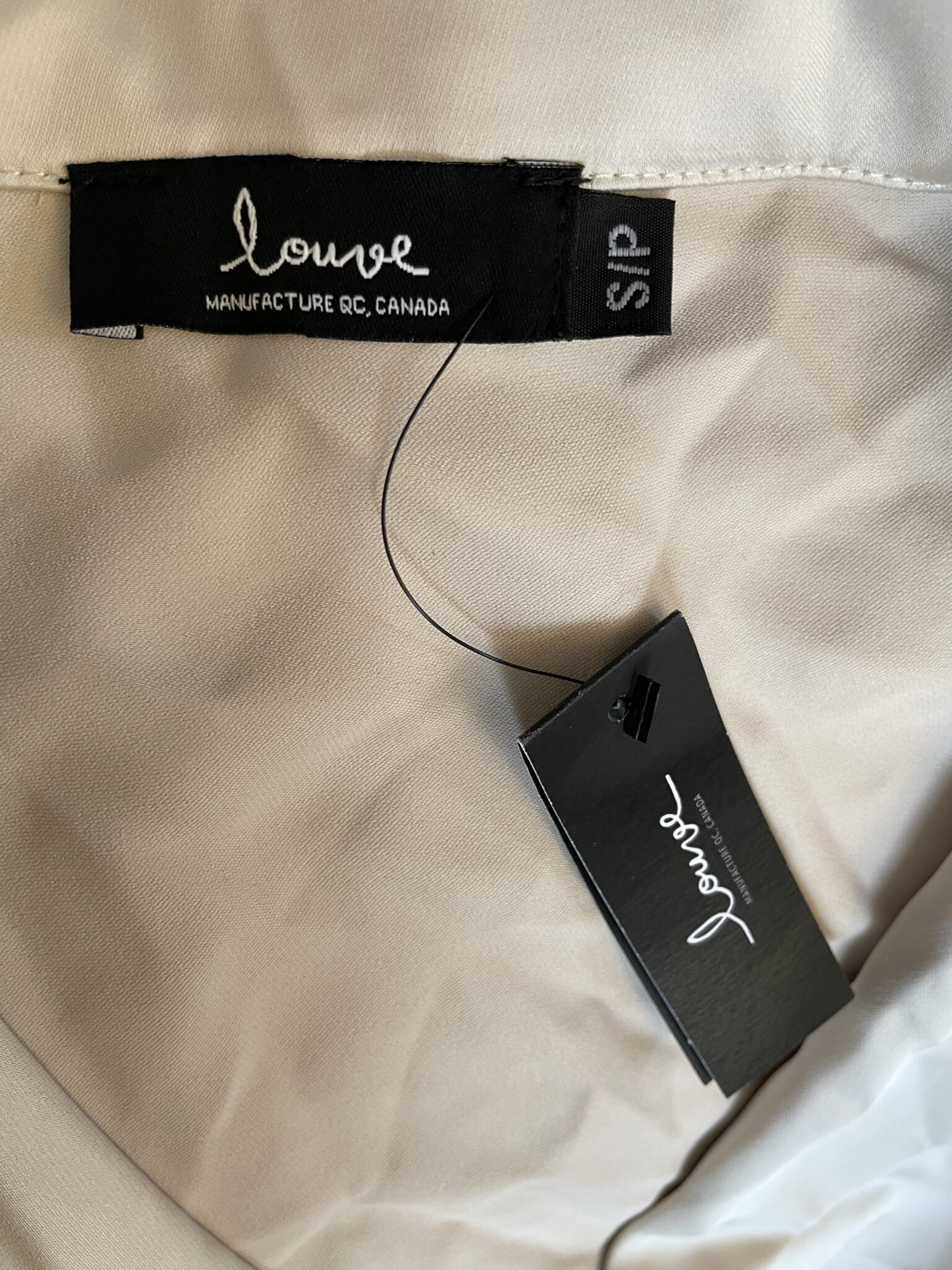 Image for Satin shirt by Louve Design