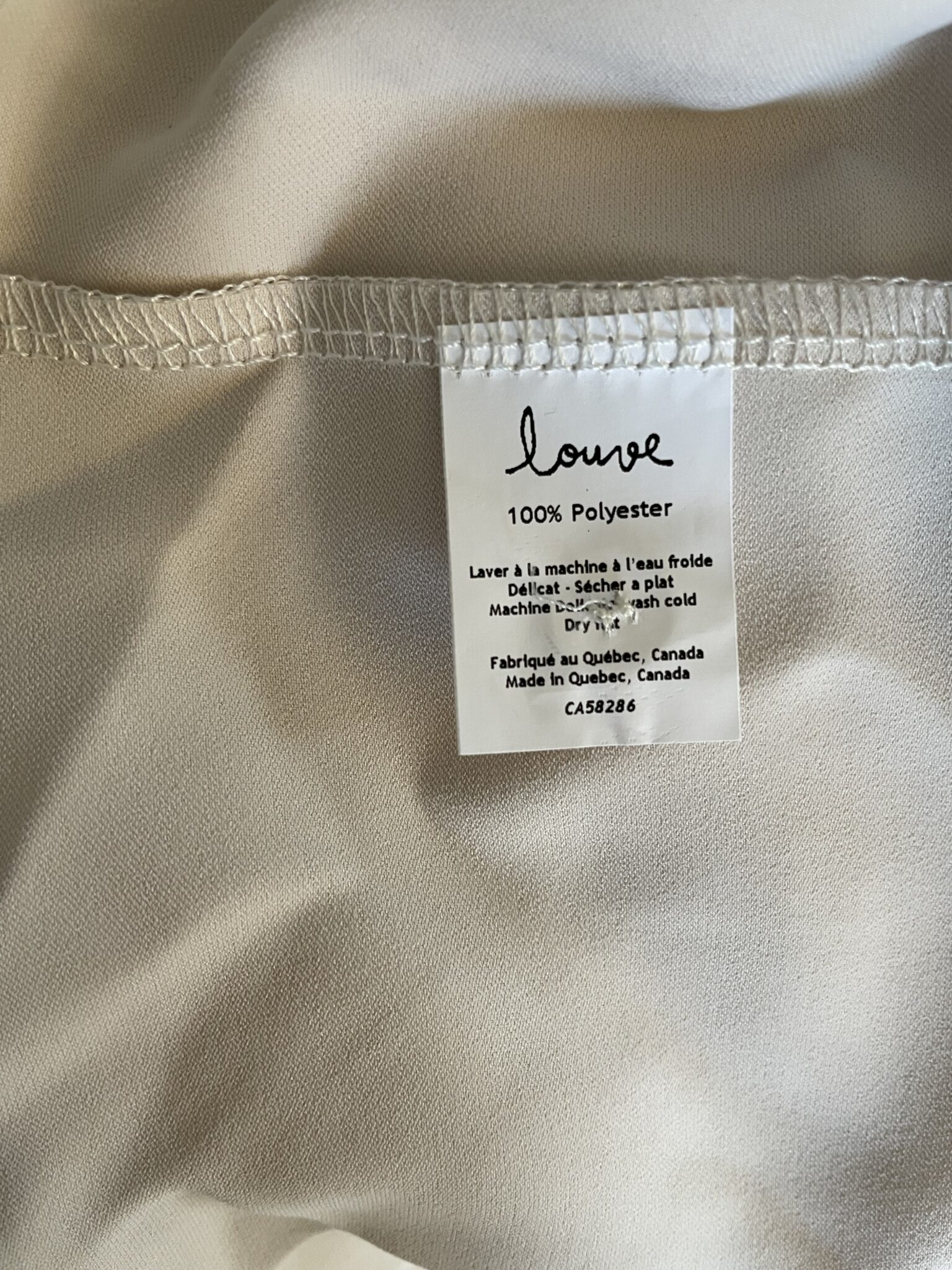 Image for Satin shirt by Louve Design