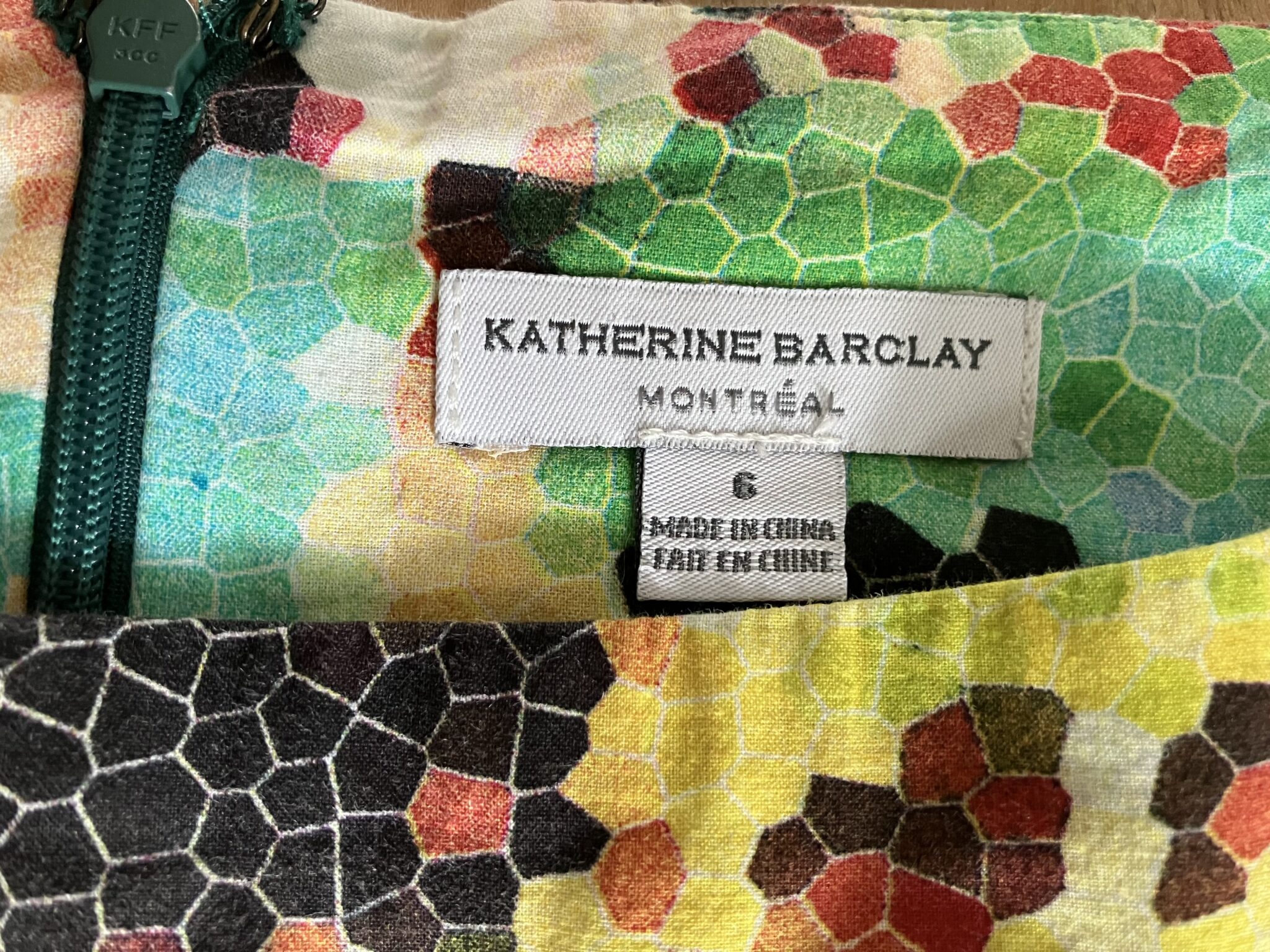 Image for Jupe multicolore Katherine Barclay