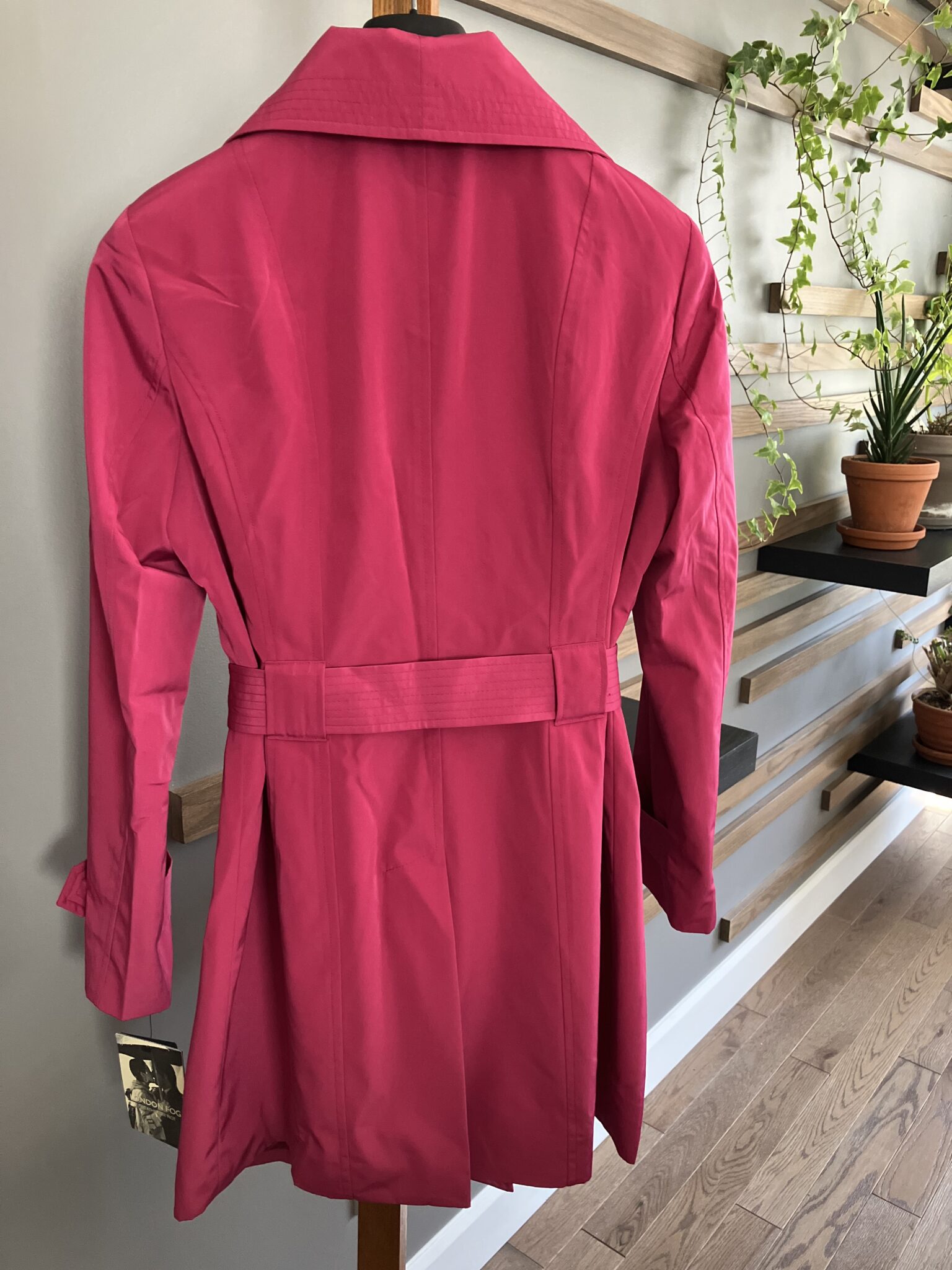 Image for Imperméable neuf London Fog fuchsia