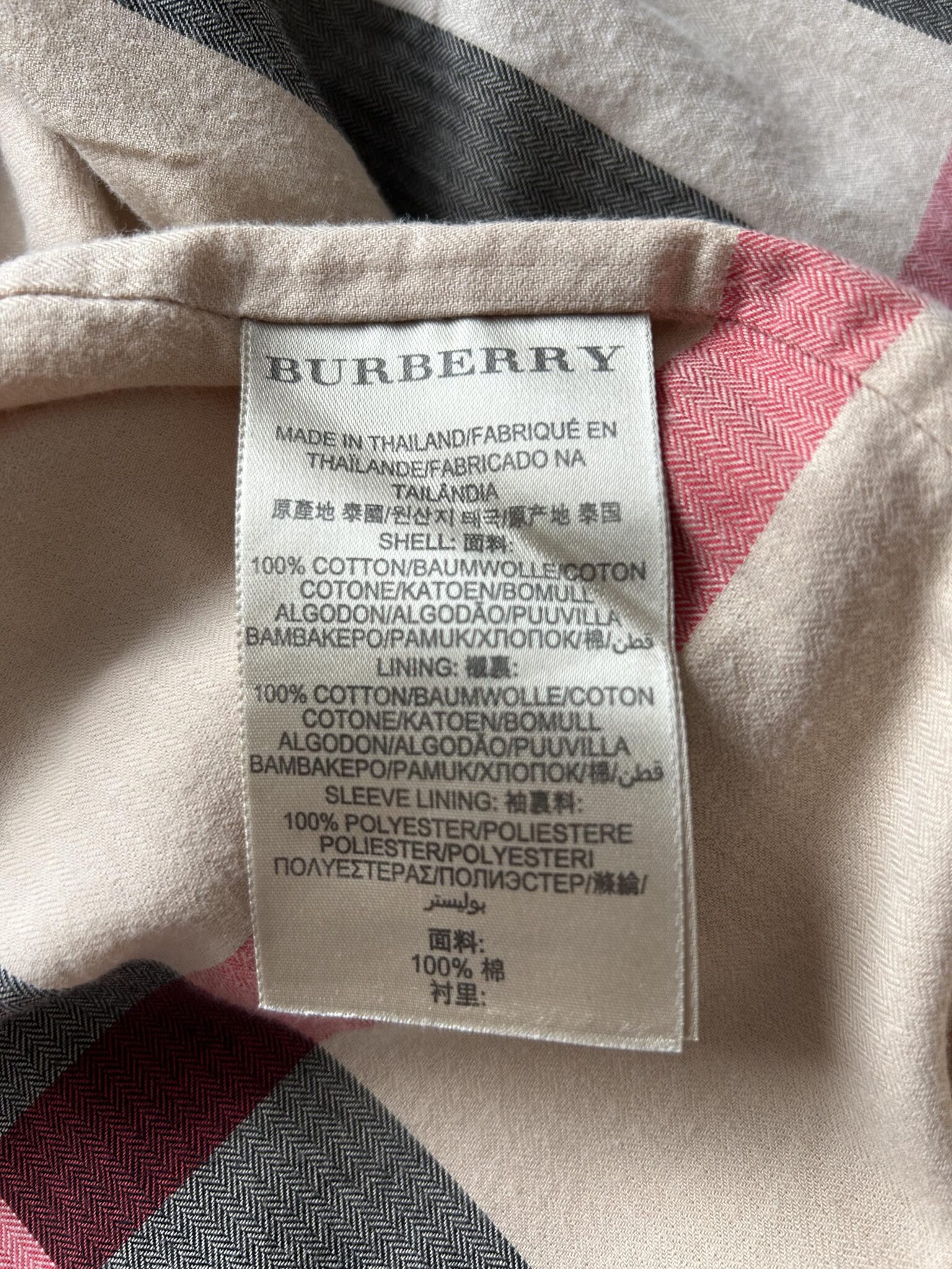 Image for manteau BURBERRY