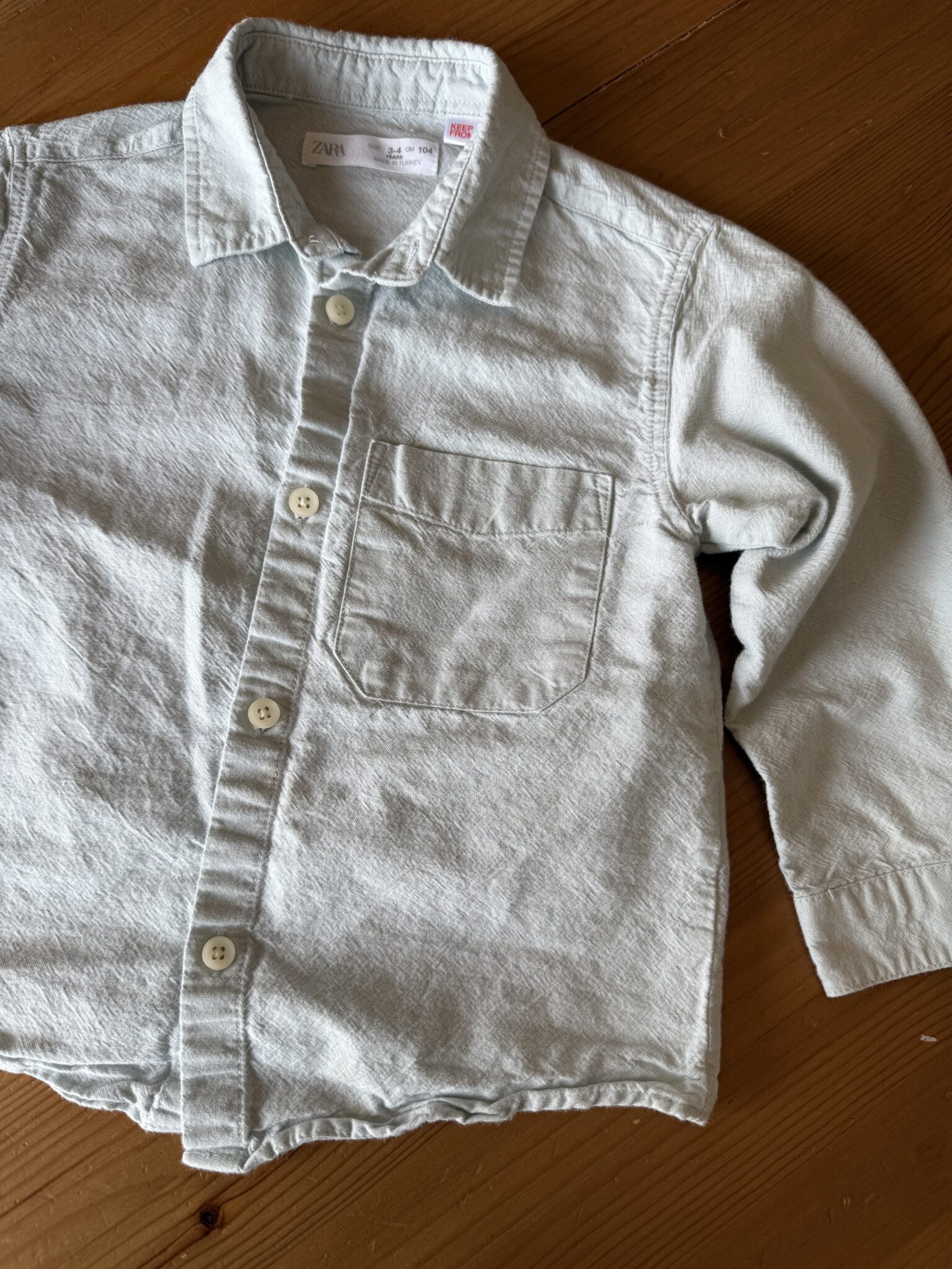 Image for Chemise turquoi très pale