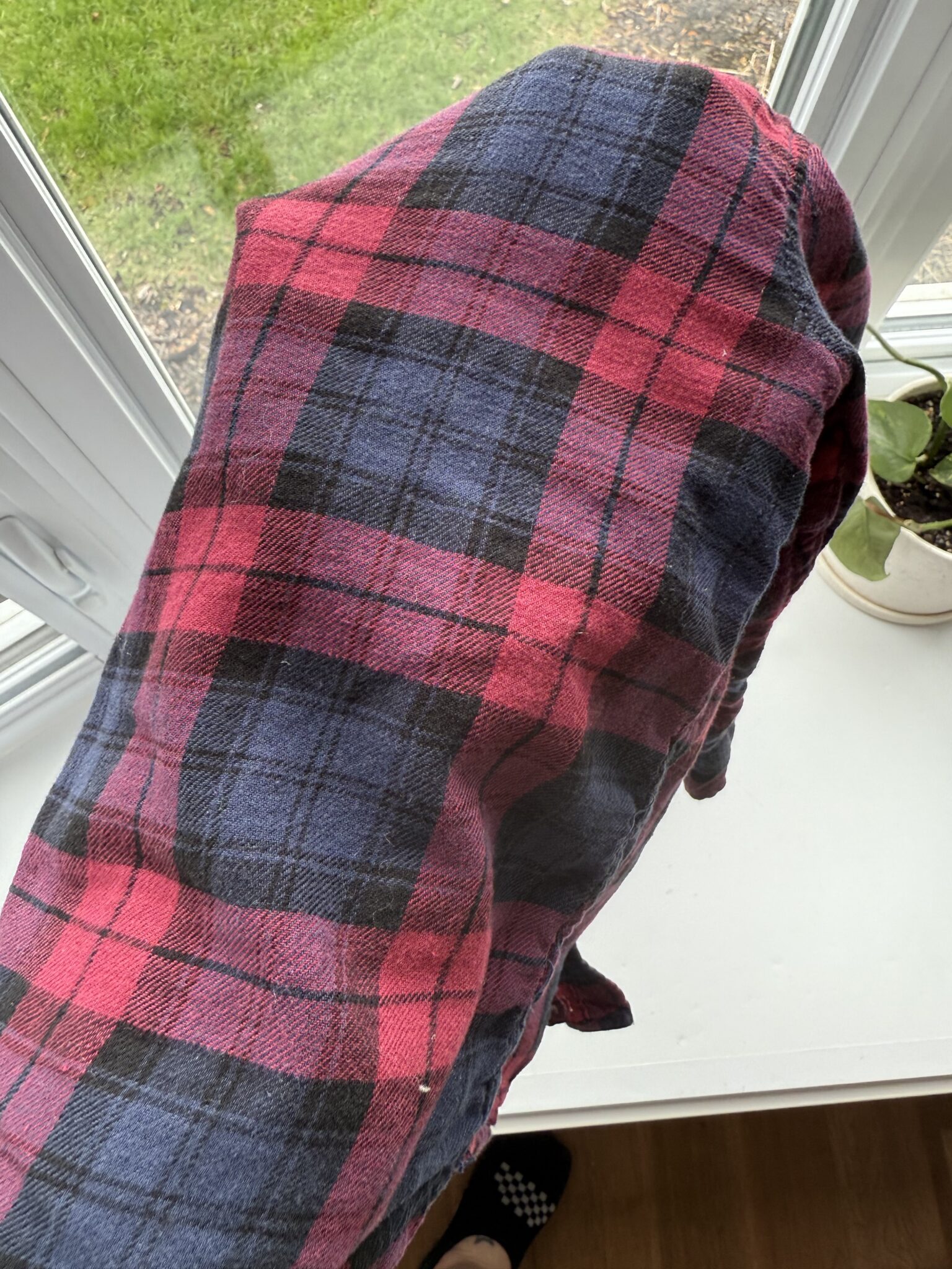 Image for Chemise à carreaux rouge et bleu