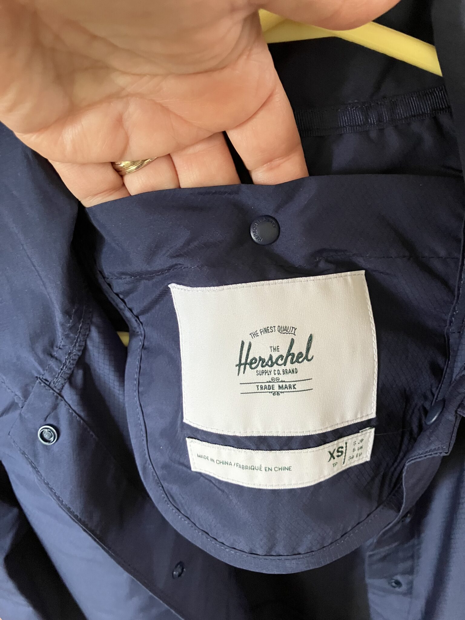 Image for Manteau Herschel coupe-vent xs