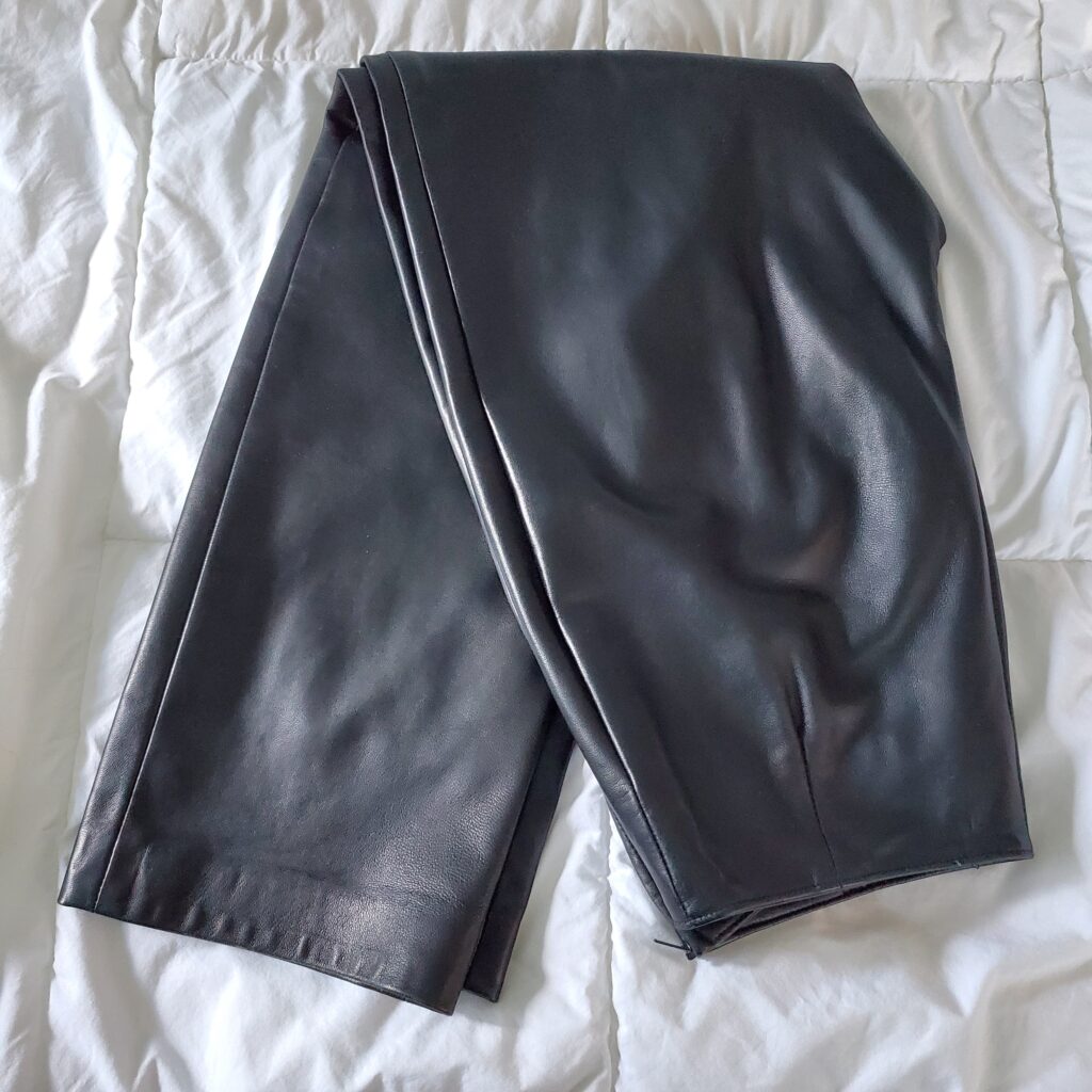 Image for Leather pants made in Canada