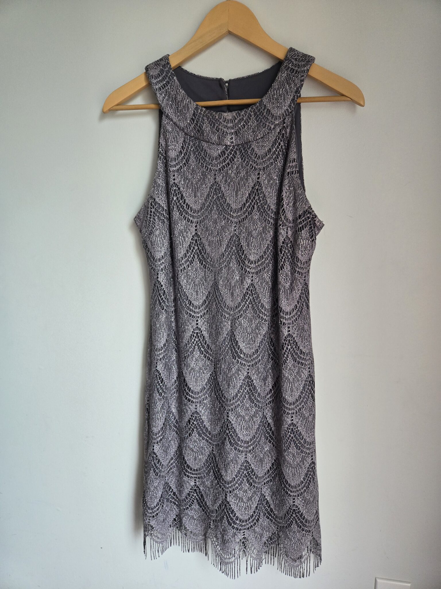 Featured image for LAURA PETITES grey and silver dress